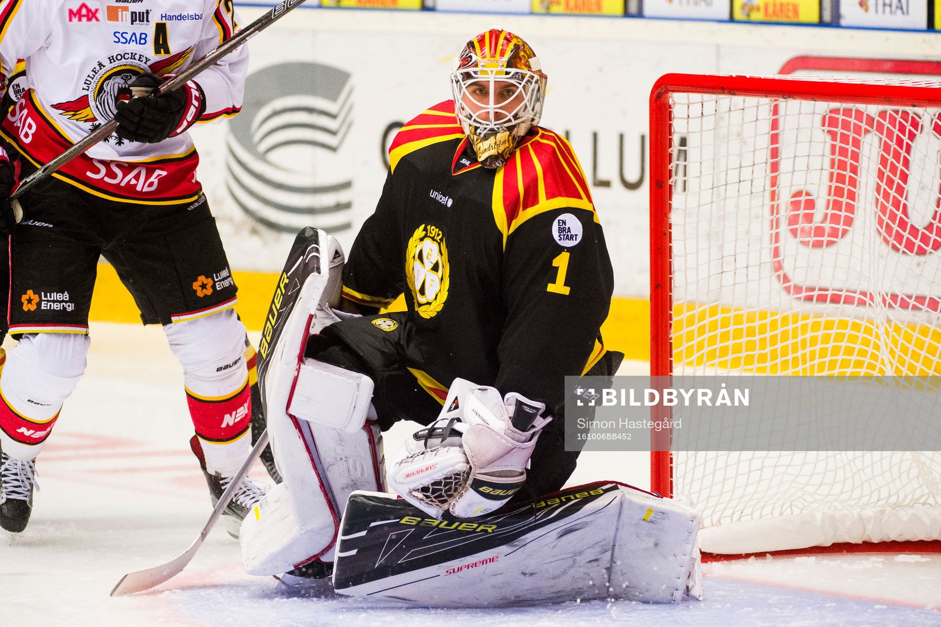 Brynäs målvakt Felix Sandström