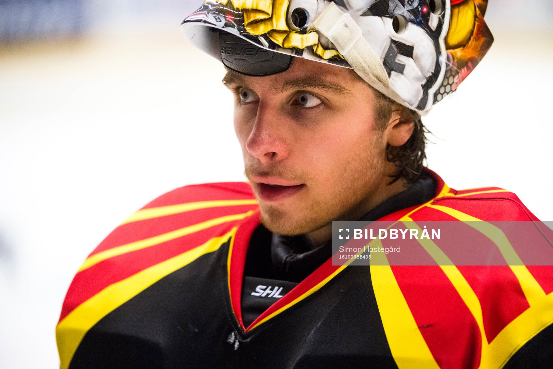 Brynäs målvakt Felix Sandström
