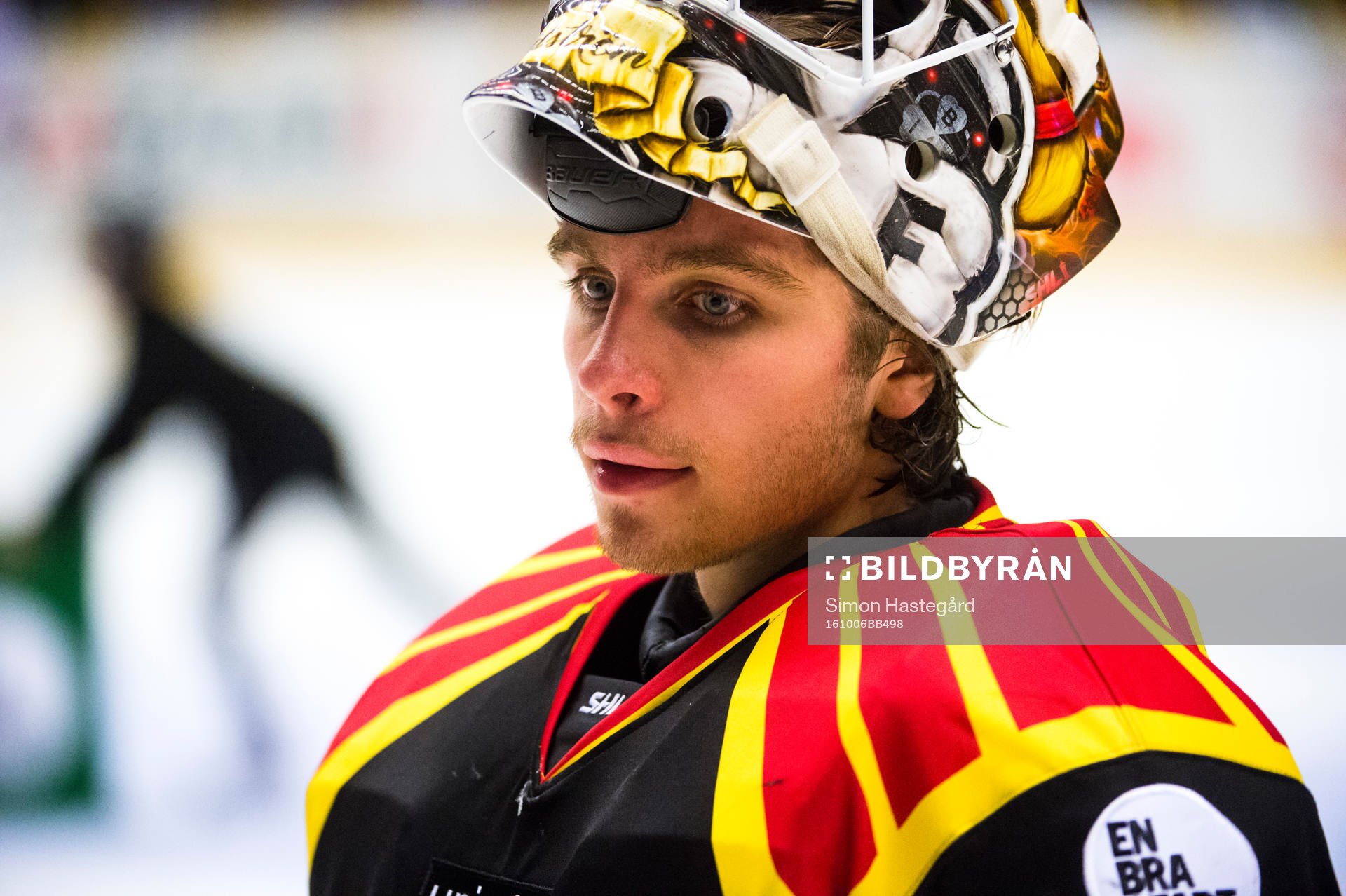 Brynäs målvakt Felix Sandström