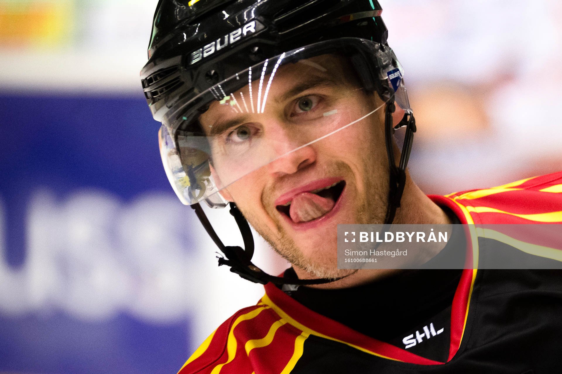 Brynäs Daniel Paille jublar