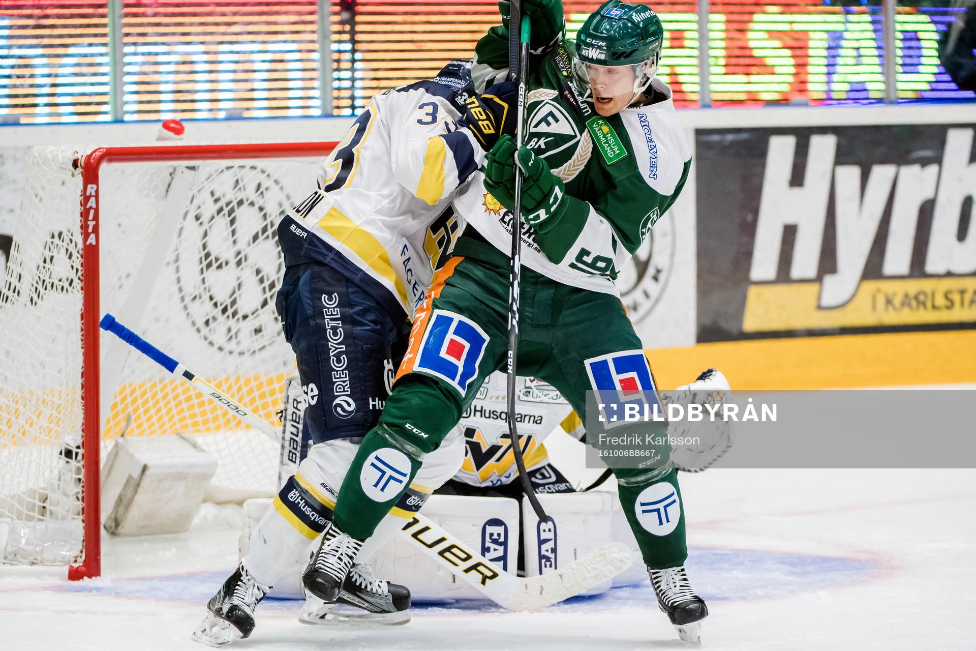 s Niklas Hansson och Färjestads Björn Svensson