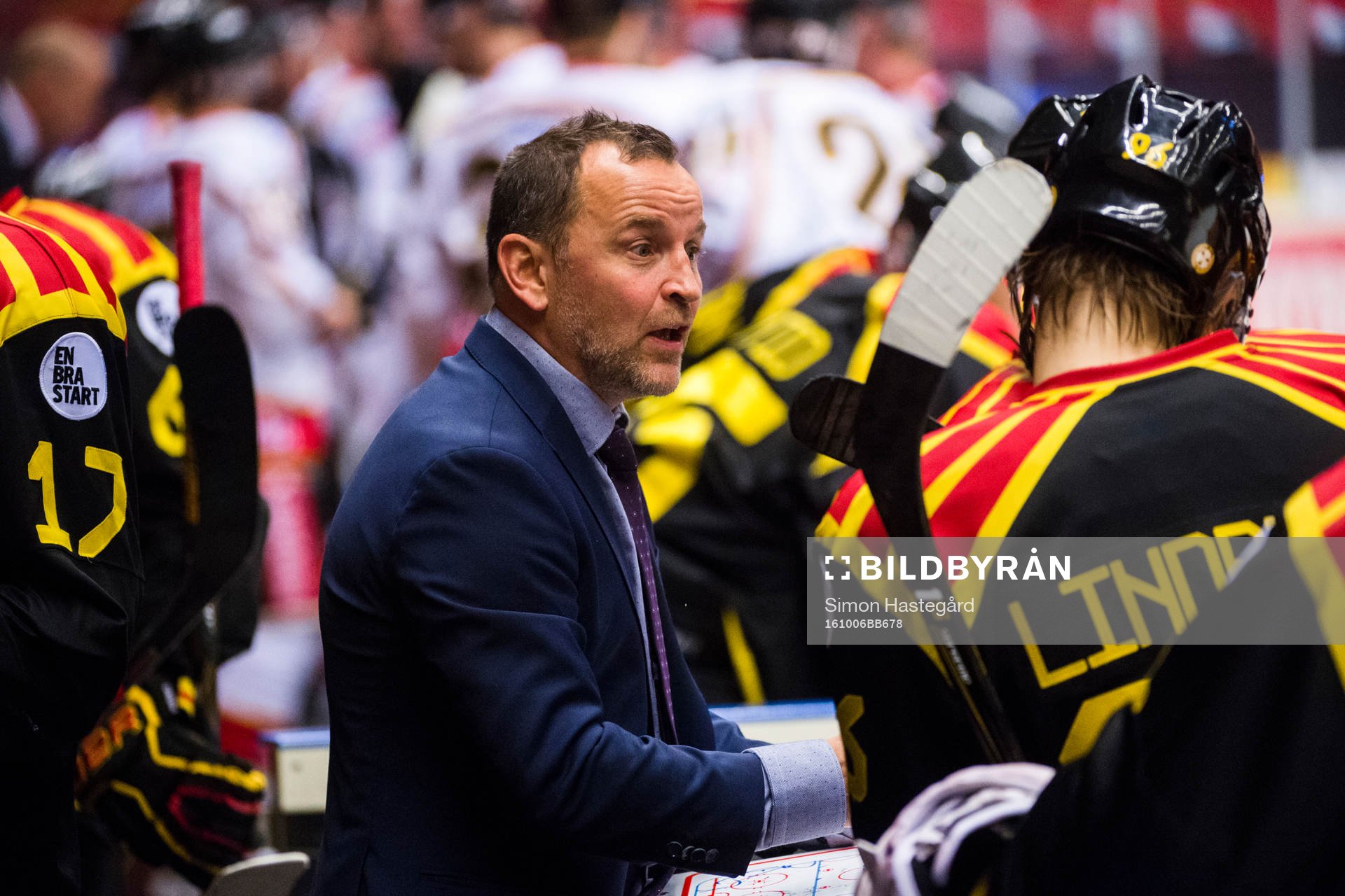 Brynäs tränare Thomas Berglund