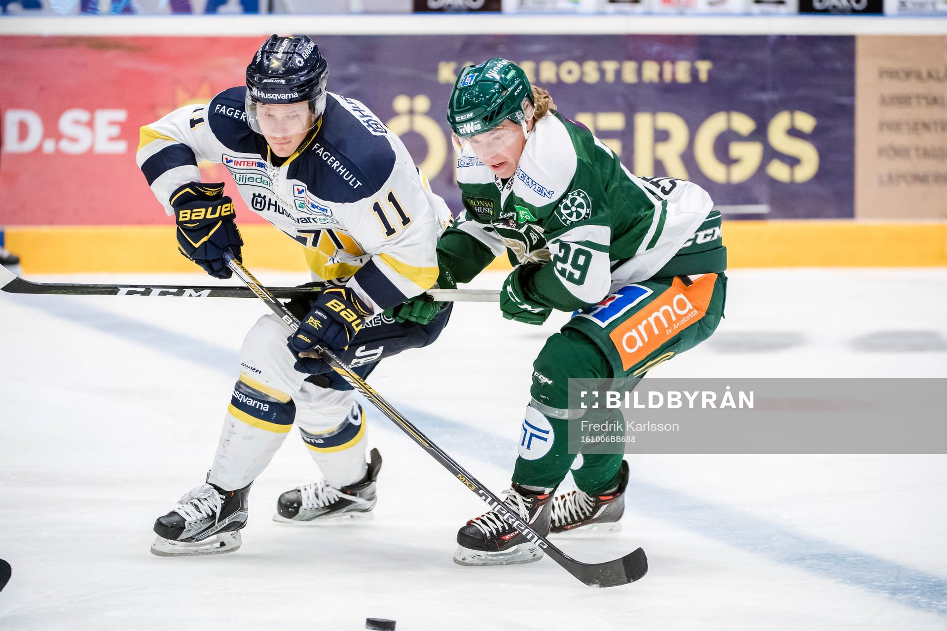 s Simon Önerud och Färjestads Oskar Steen