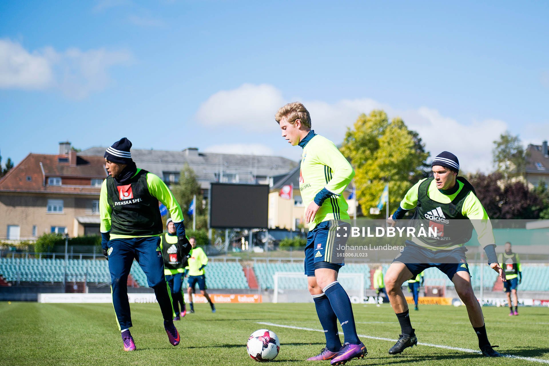 Sveriges Martin Olsson, Alexander Fransson och Albin Ekdal