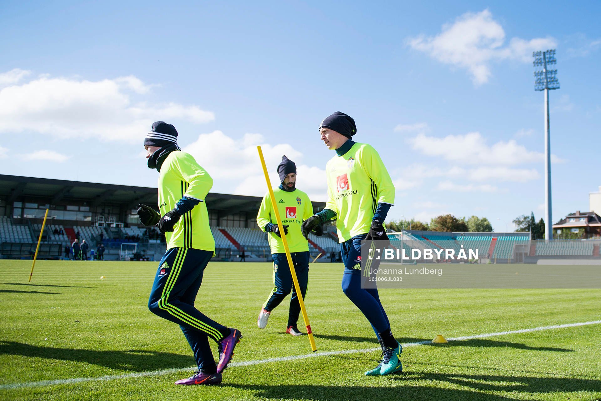 Sveriges Emil Forsberg, Victor Nilsson Lindelöf och Jimmy