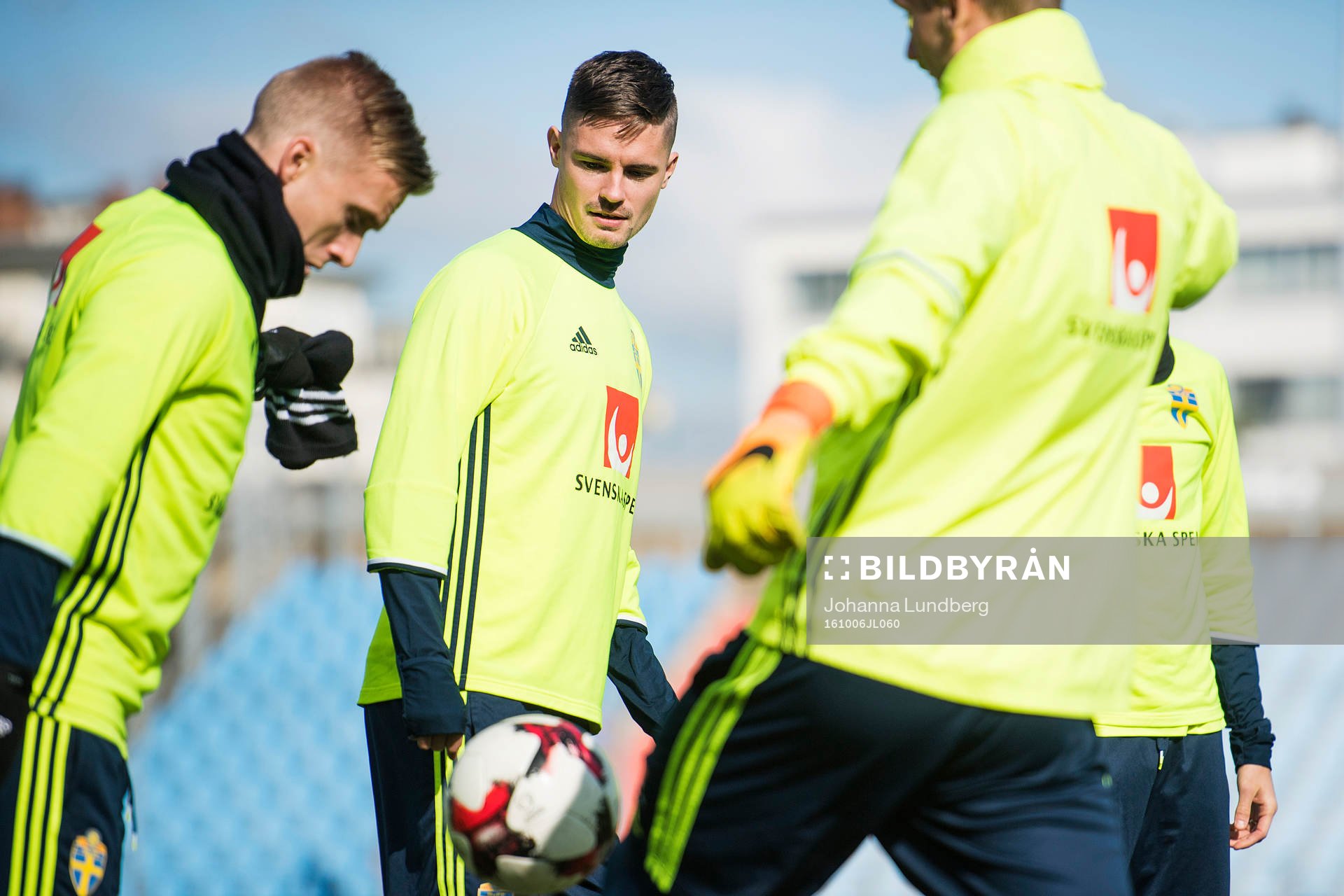 Sveriges Oscar Wendt och Mikael Lustig