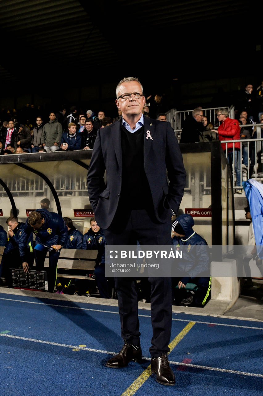 Sveriges förbundskapten Janne Andersson