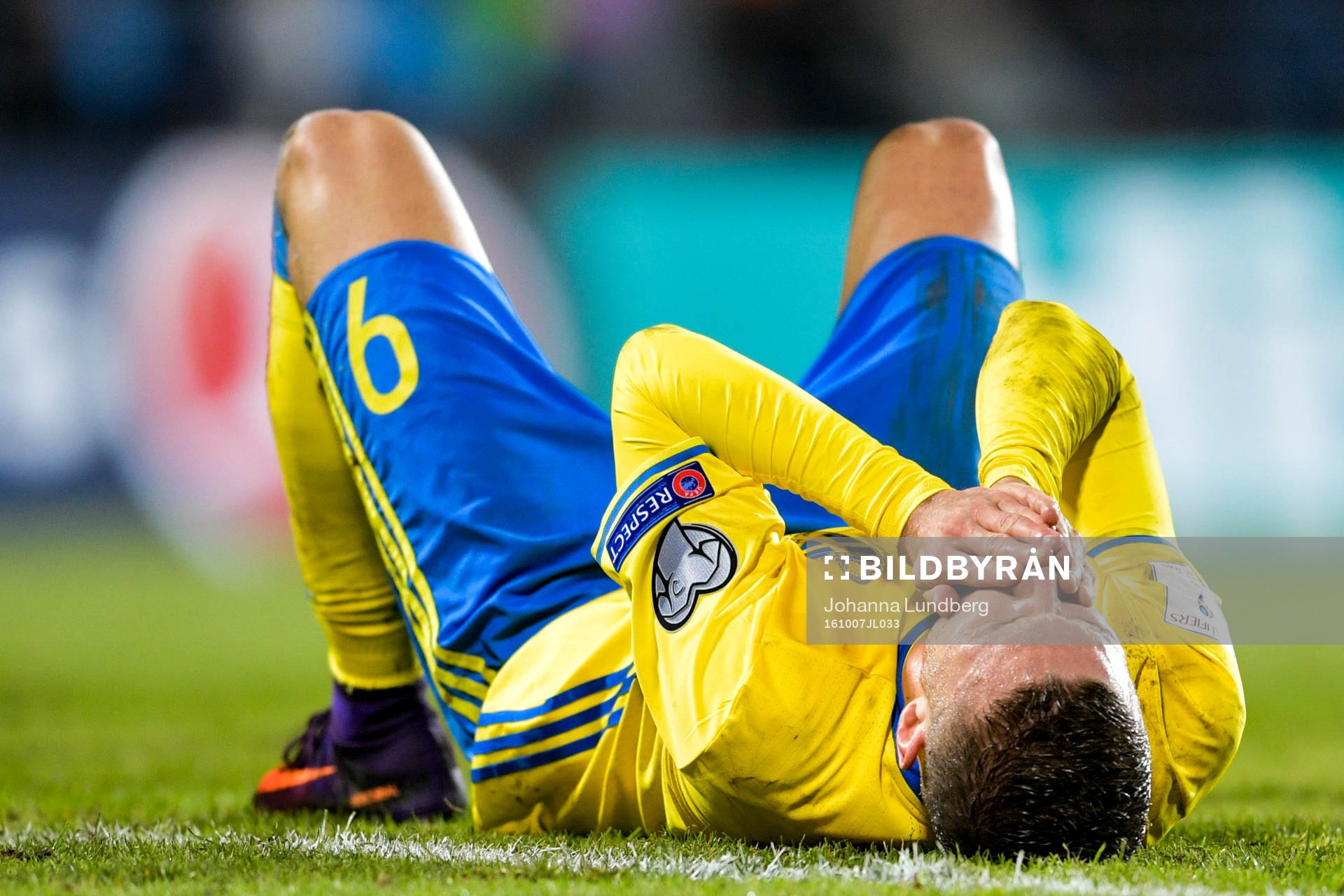 Sveriges Marcus Berg har ont