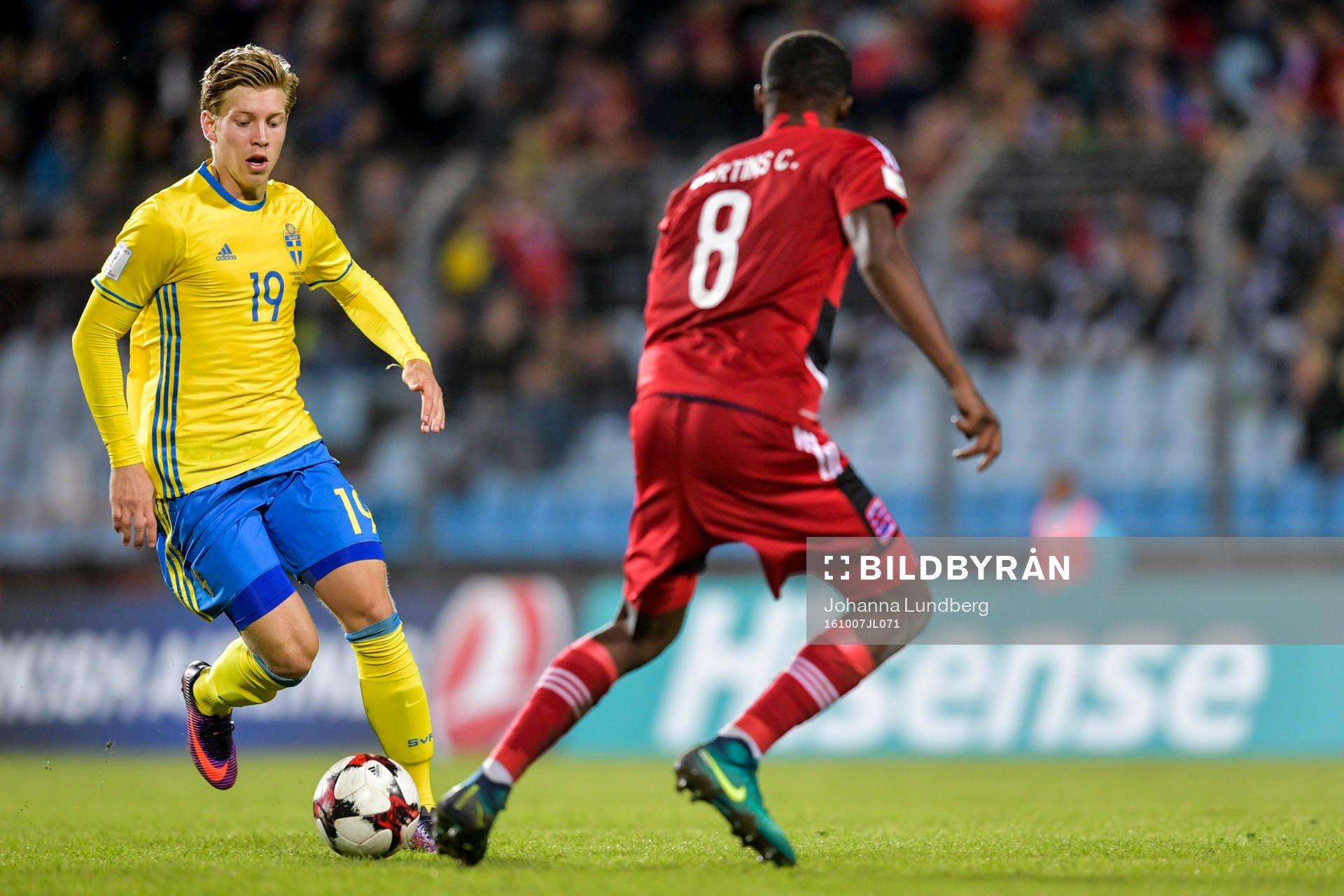 Sveriges Alexander Fransson utmanar Luxemburgs Christopher