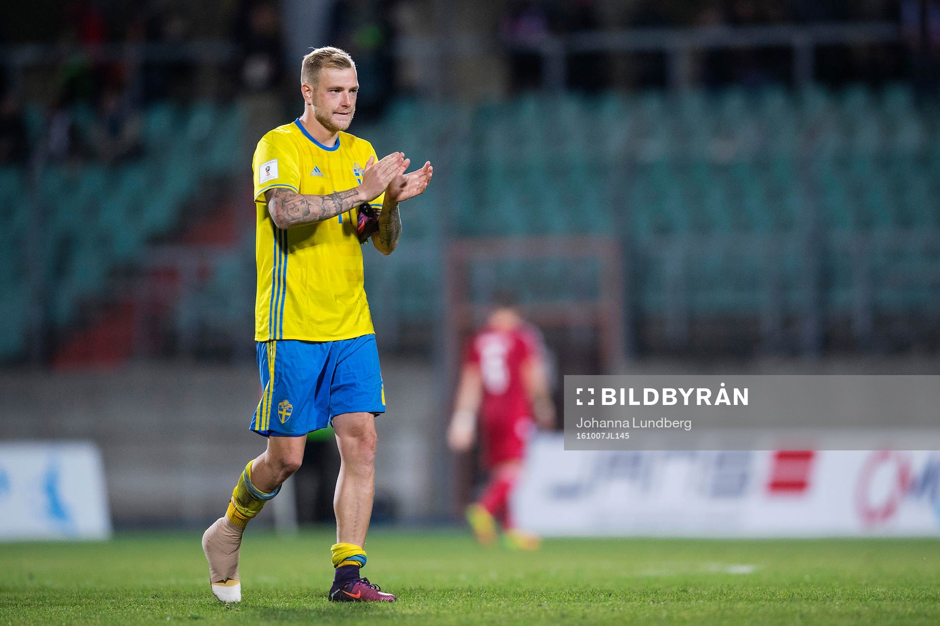 Sveriges John Guidetti tackar publiken