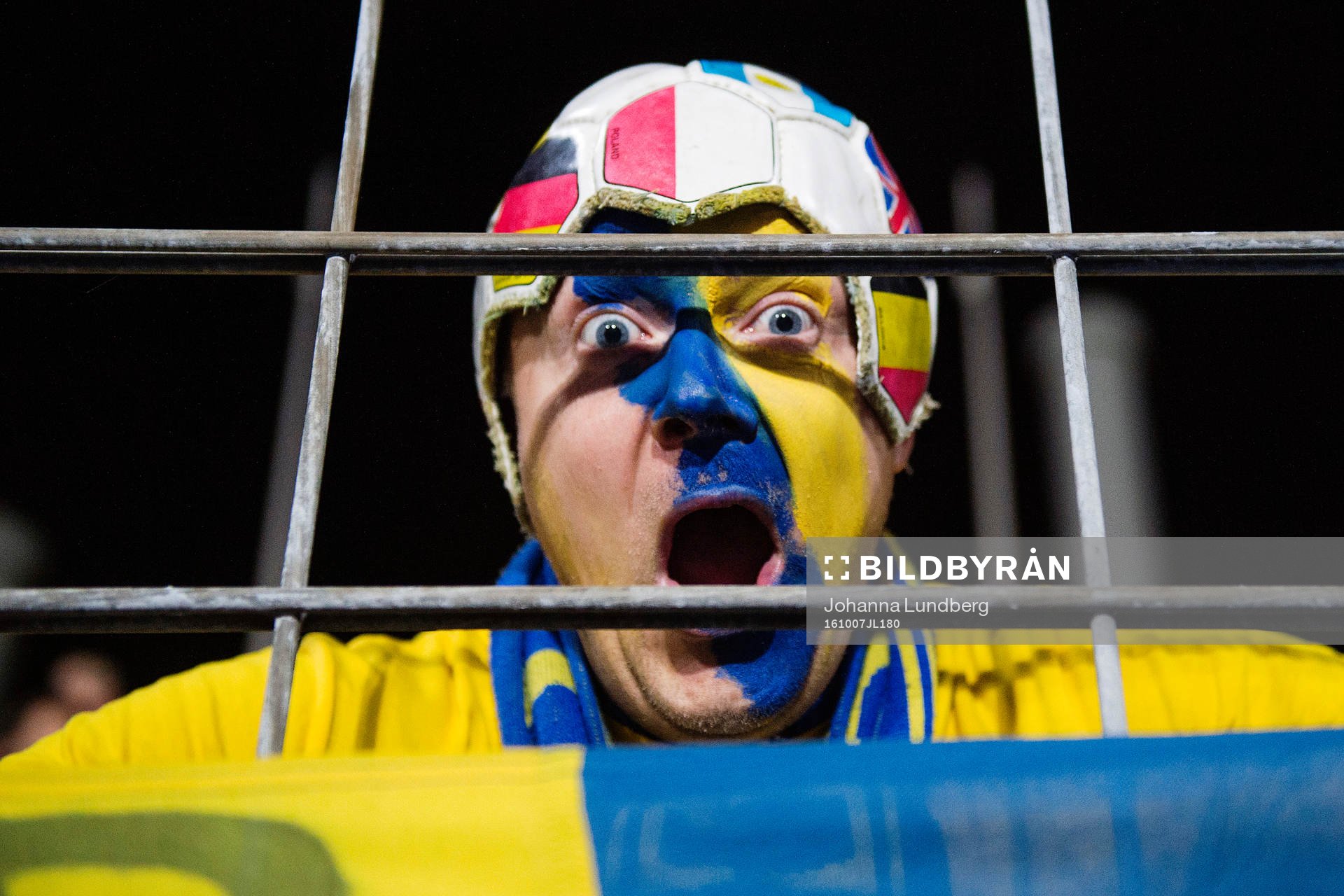 En svensk supporter
