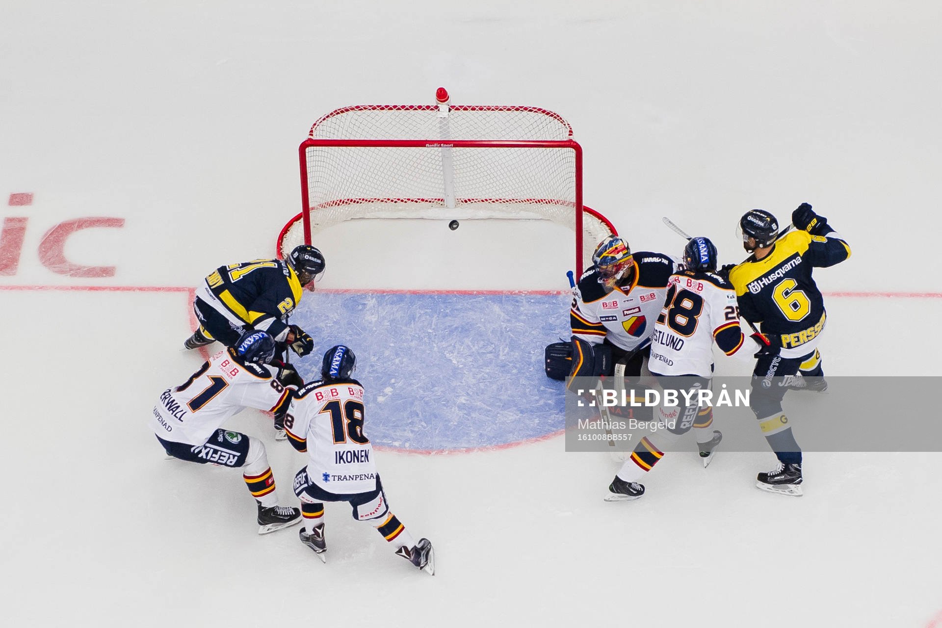 s Mattias Tedenby gör 3-0 bakom Djurgårdens målvakt