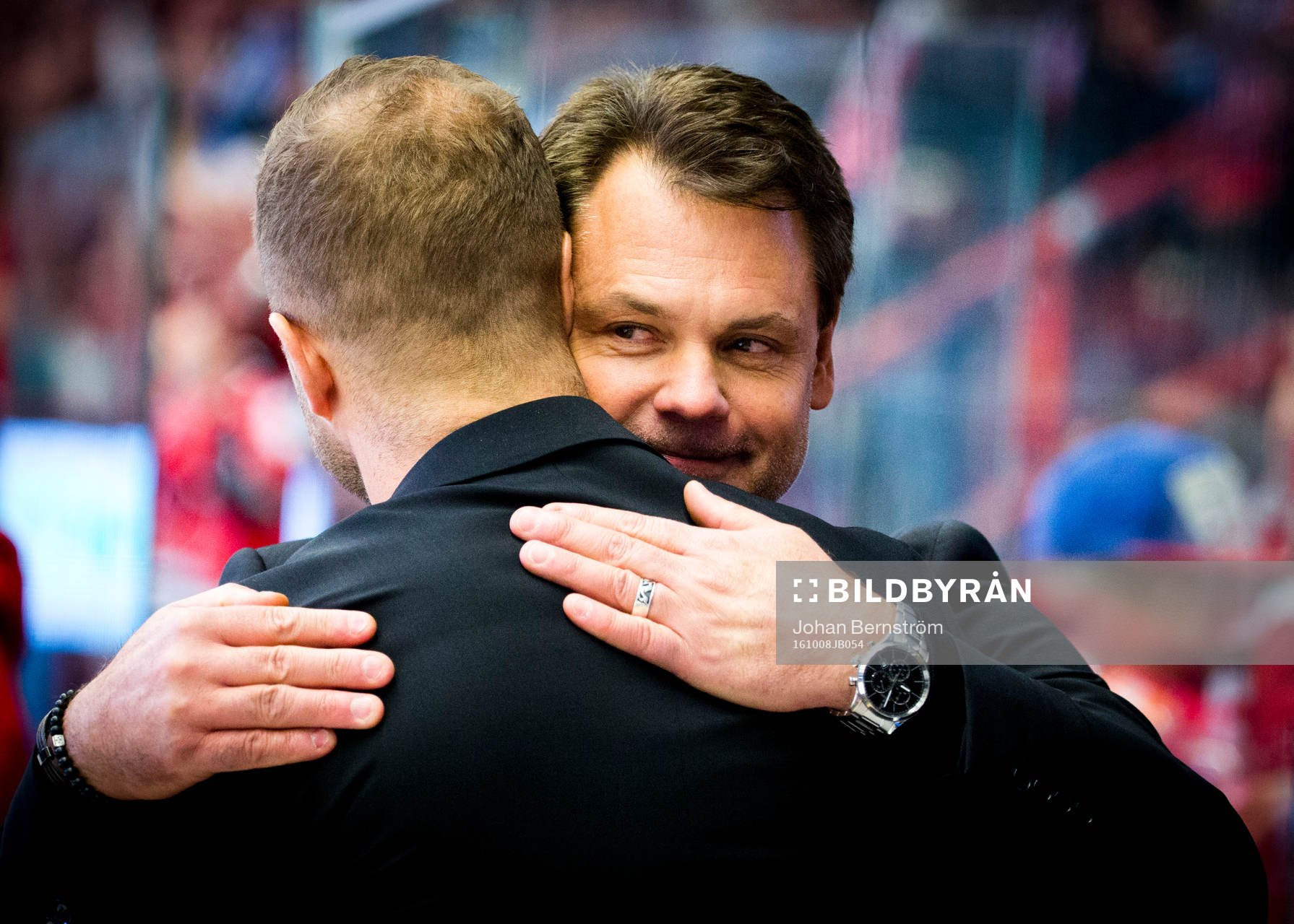 Örebros tränare Johan Tornberg och tränare Lars Ivarsson