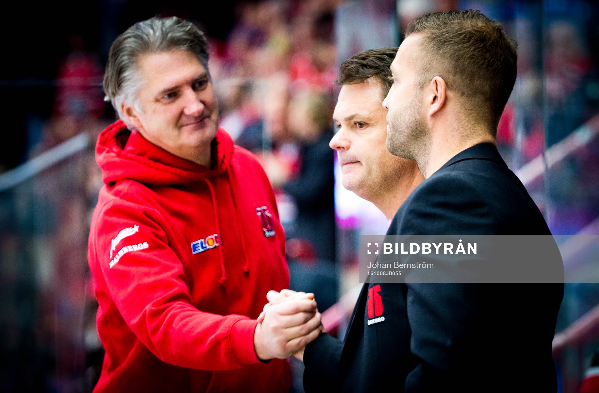 Örebros tränare Johan Tornberg och tränare Lars Ivarsson