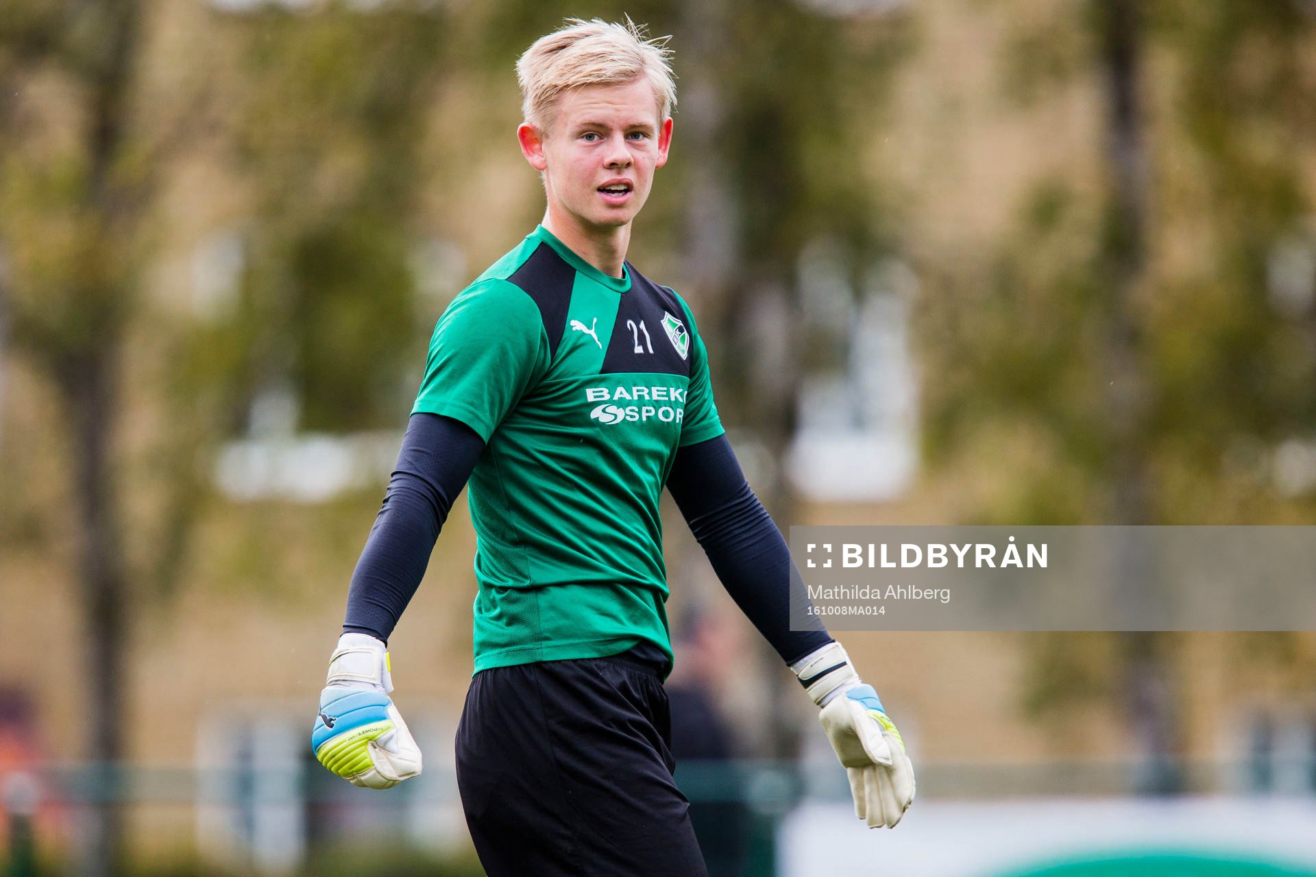 Högaborgs målvakt Jakob Tånnander