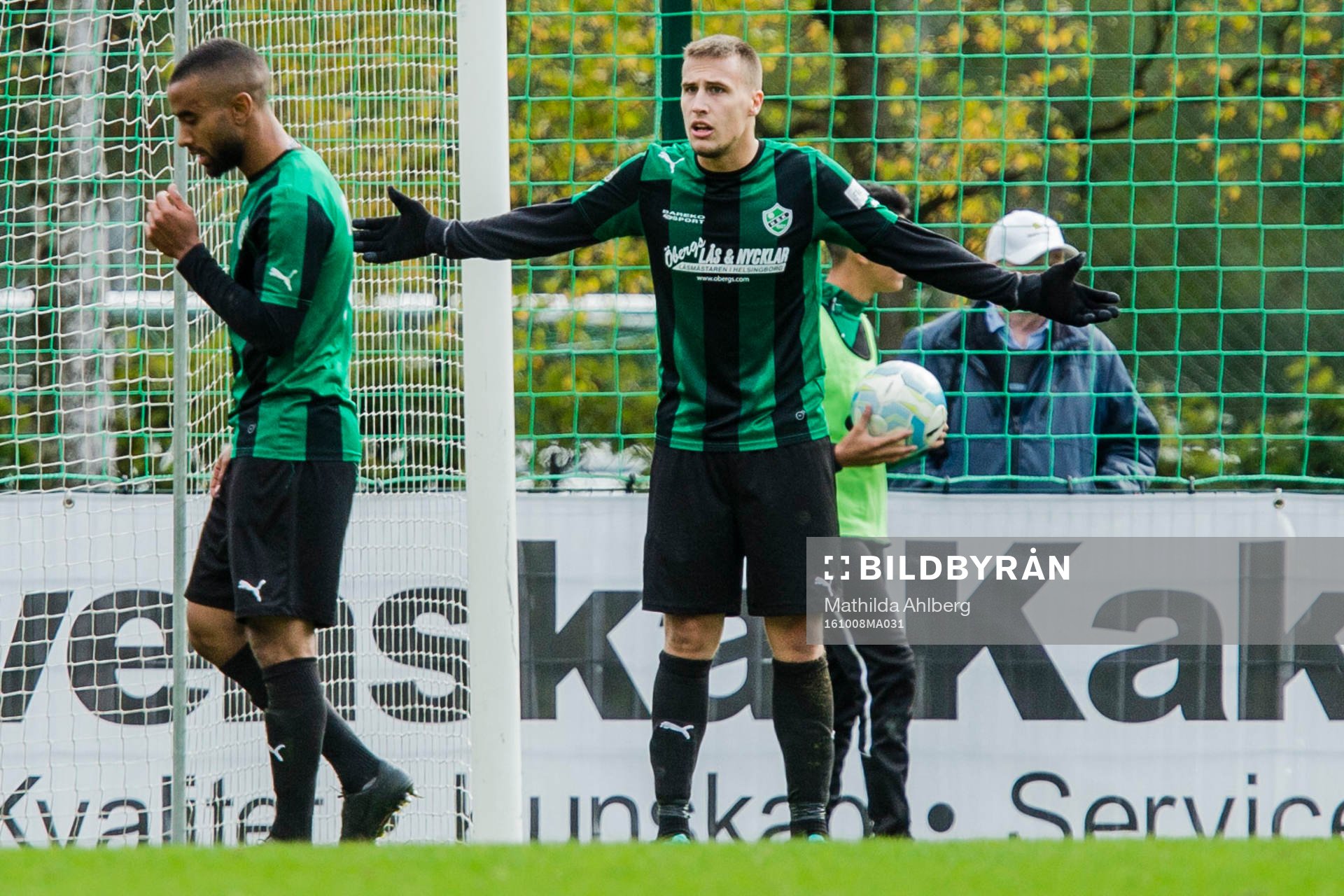 Högaborgs Marcus Krmpotic deppar