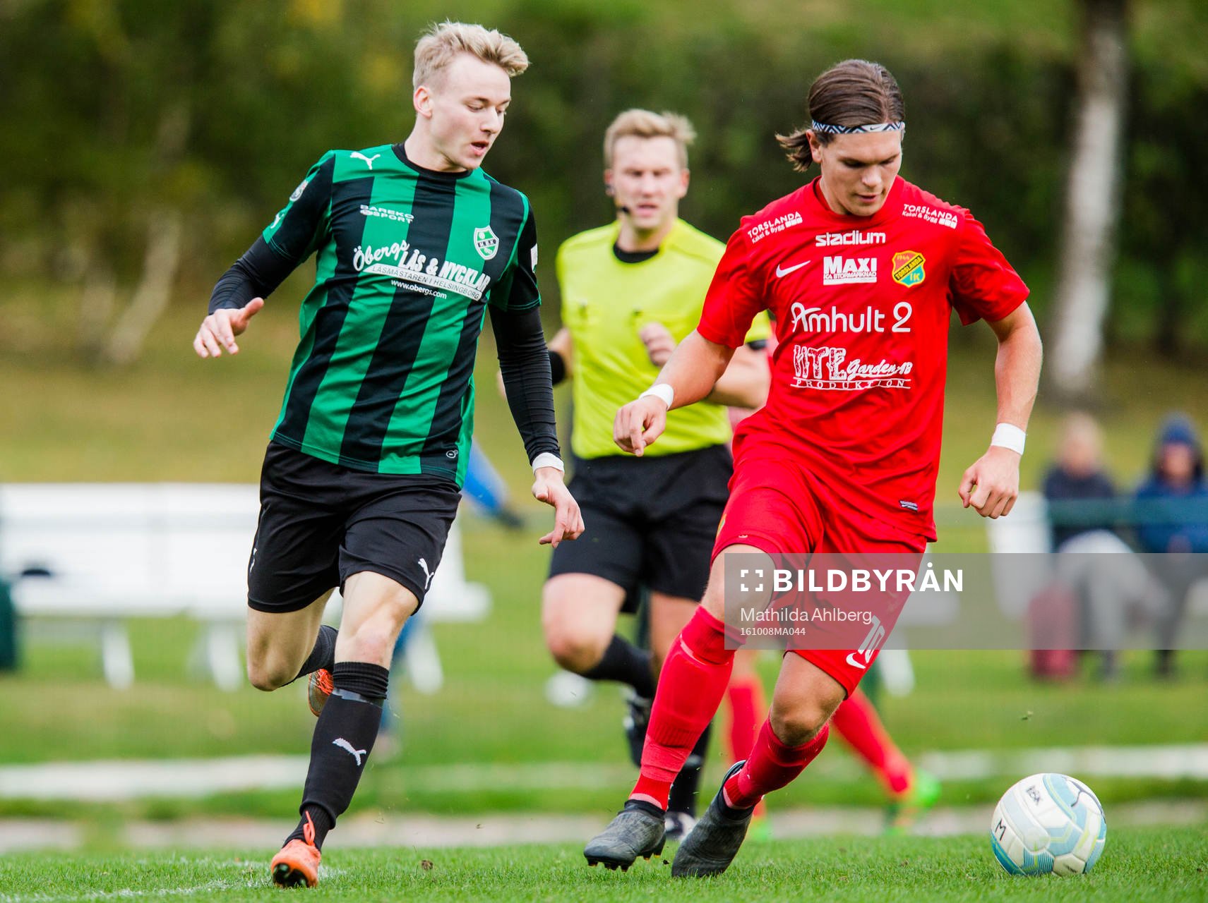 Högaborgs Linus Morän Wikander och Torslandas Andreas