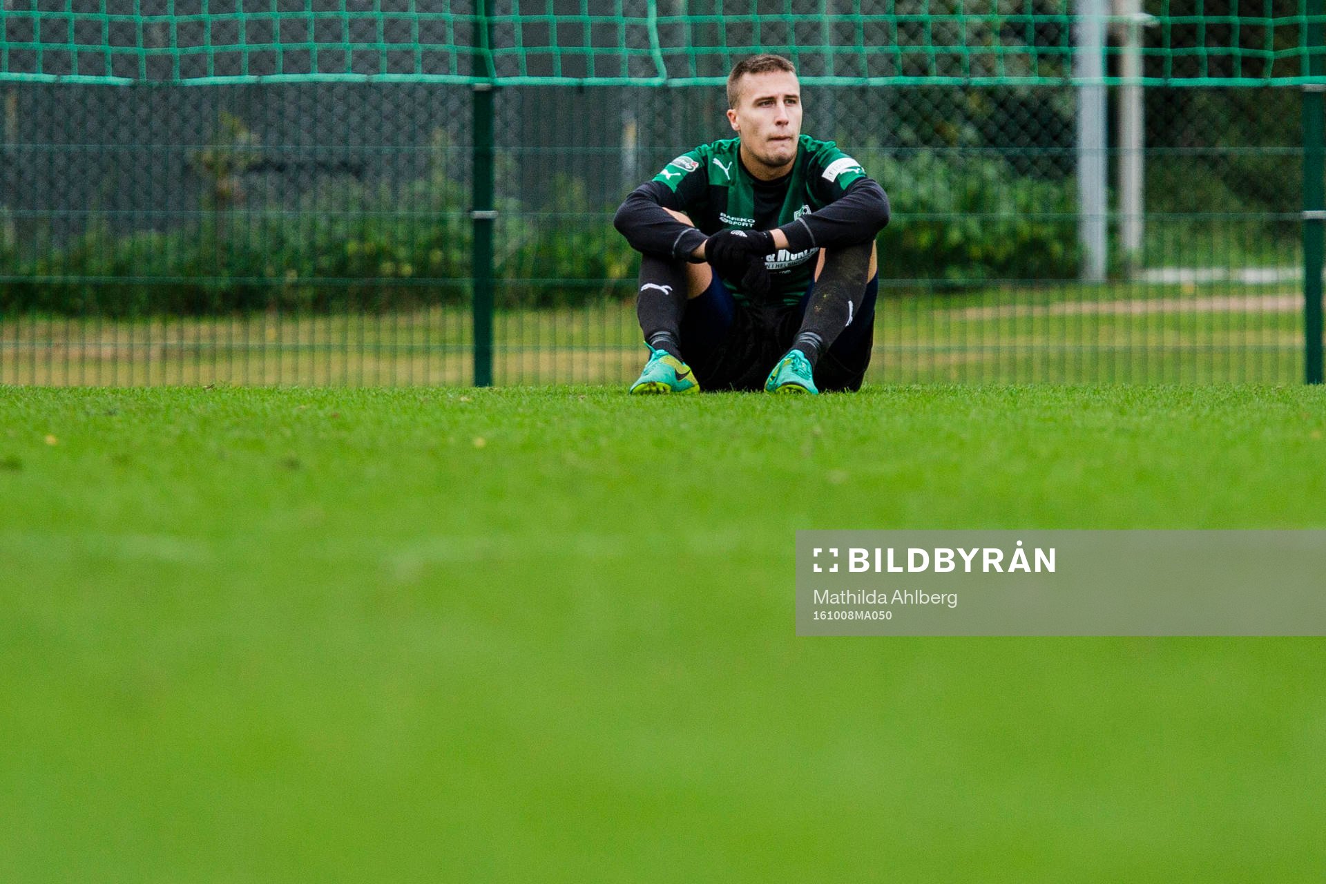 Högaborgs Marcus Krmpotic deppar