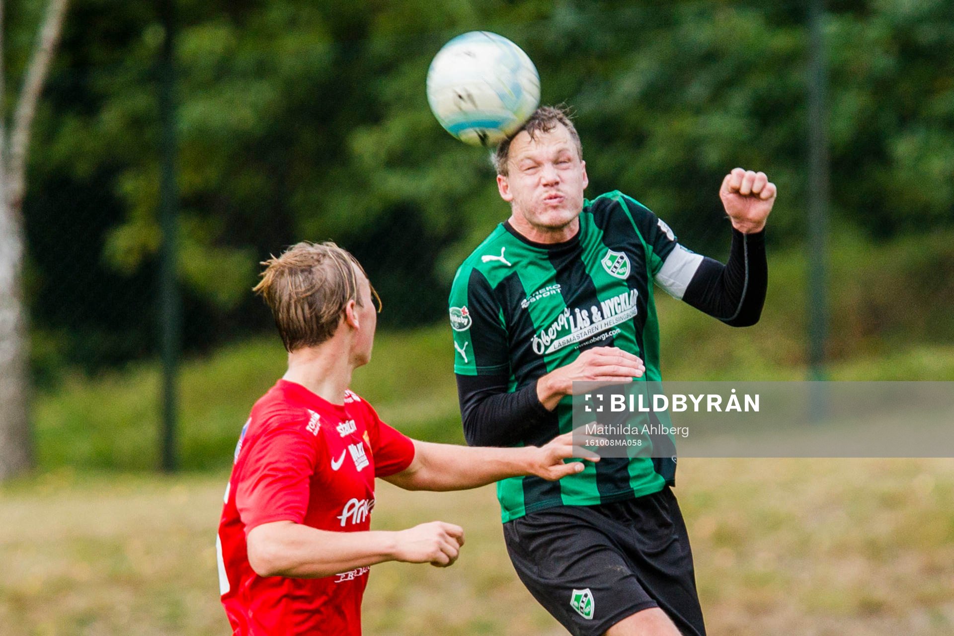Högaborgs Jesper Larsson nickar