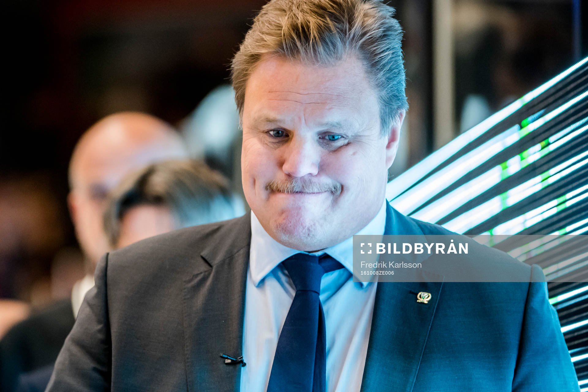 Färjestads Tränare Leif Carlsson