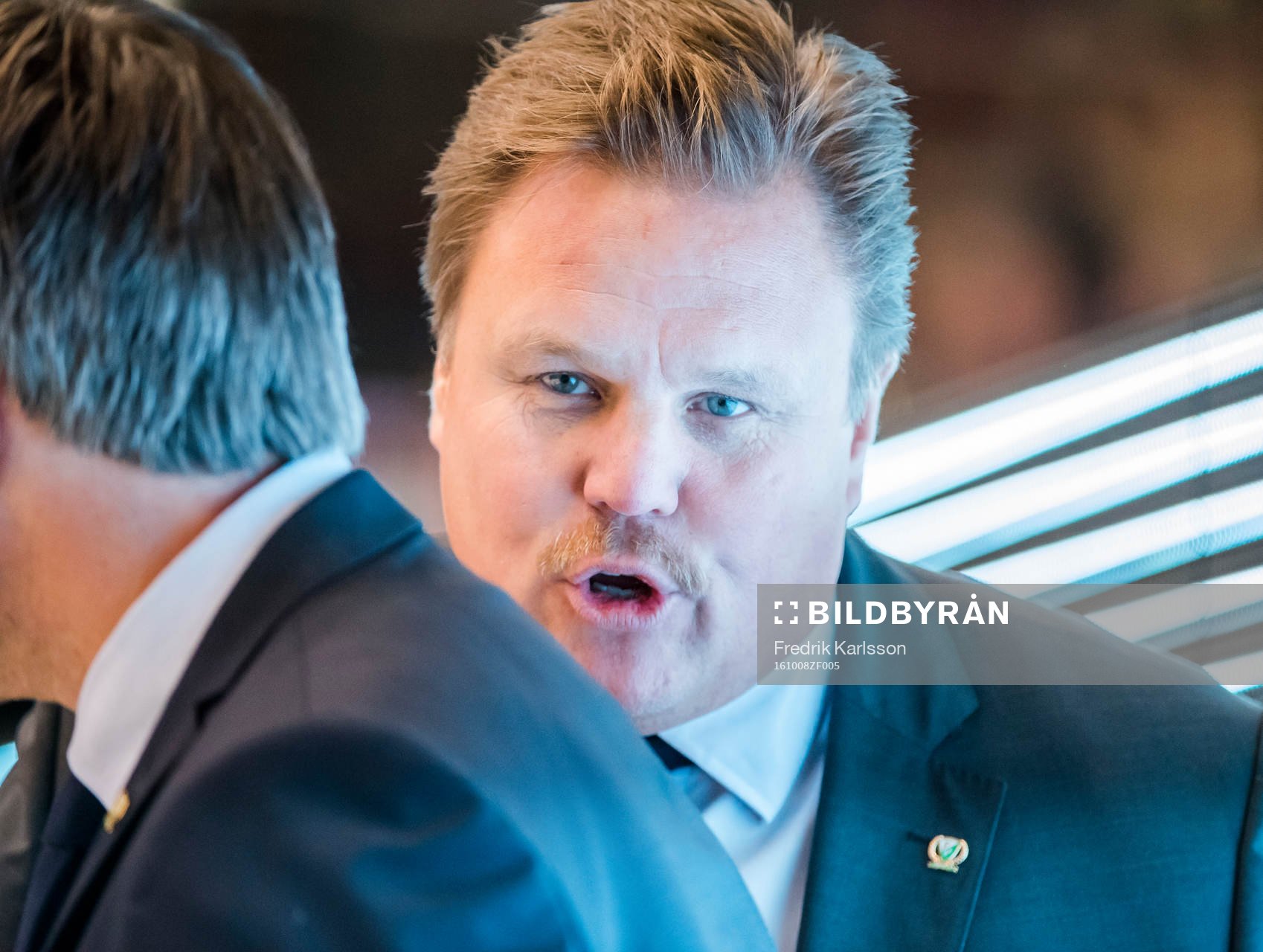 Färjestads Tränare Leif Carlsson
