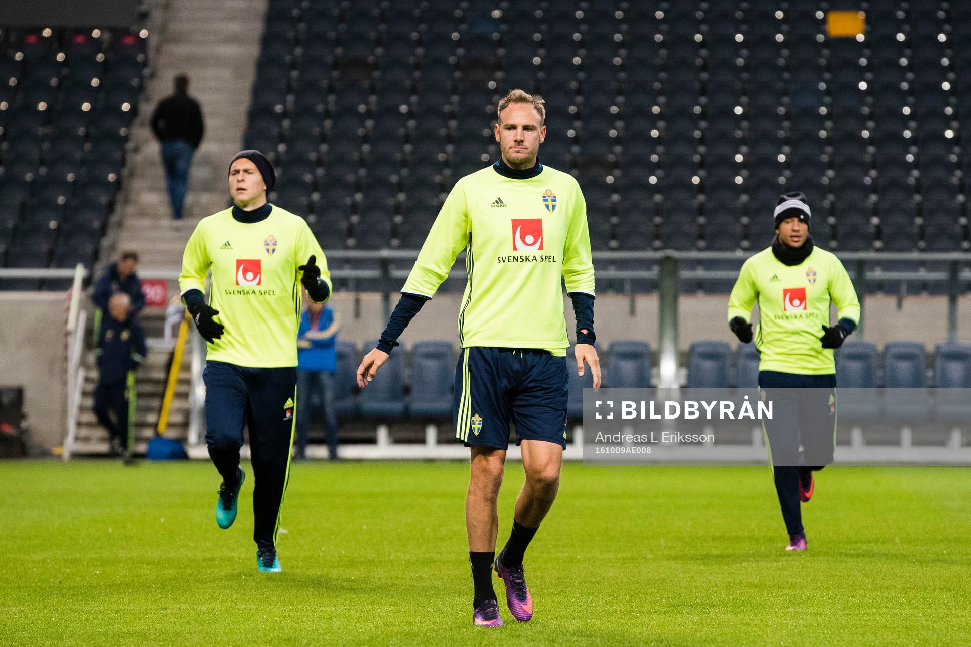 Sveriges Victor Nilsson Lindelöf, Andreas Granqvist och