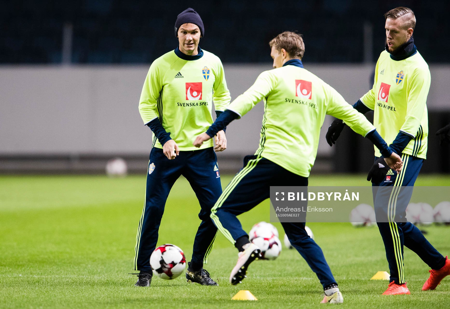 Sveriges Albin Ekdal och Pontus Jansson
