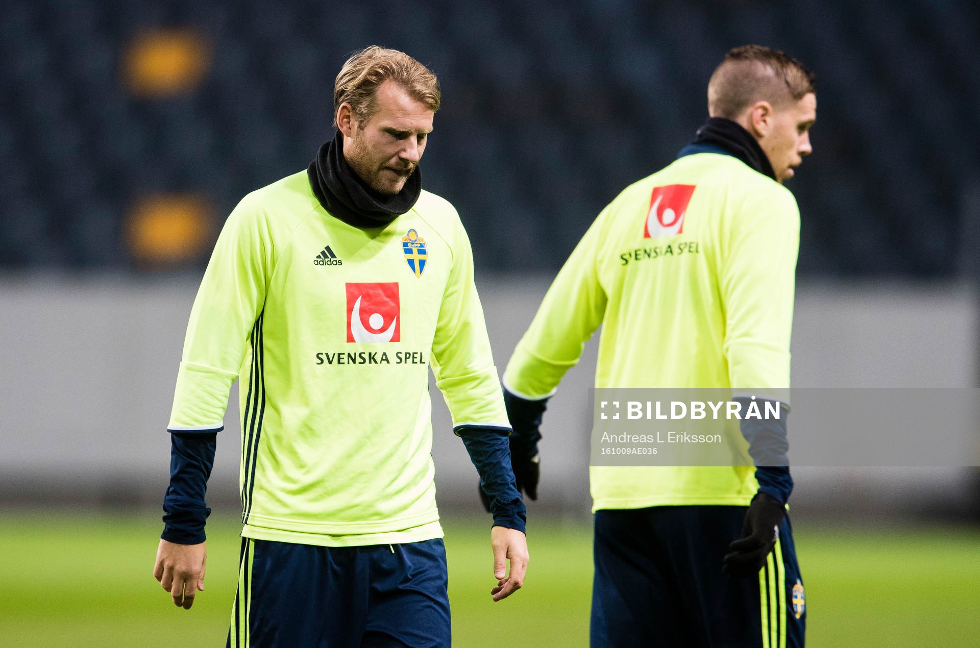 Sveriges Ola Toivonen och Pontus Jansson