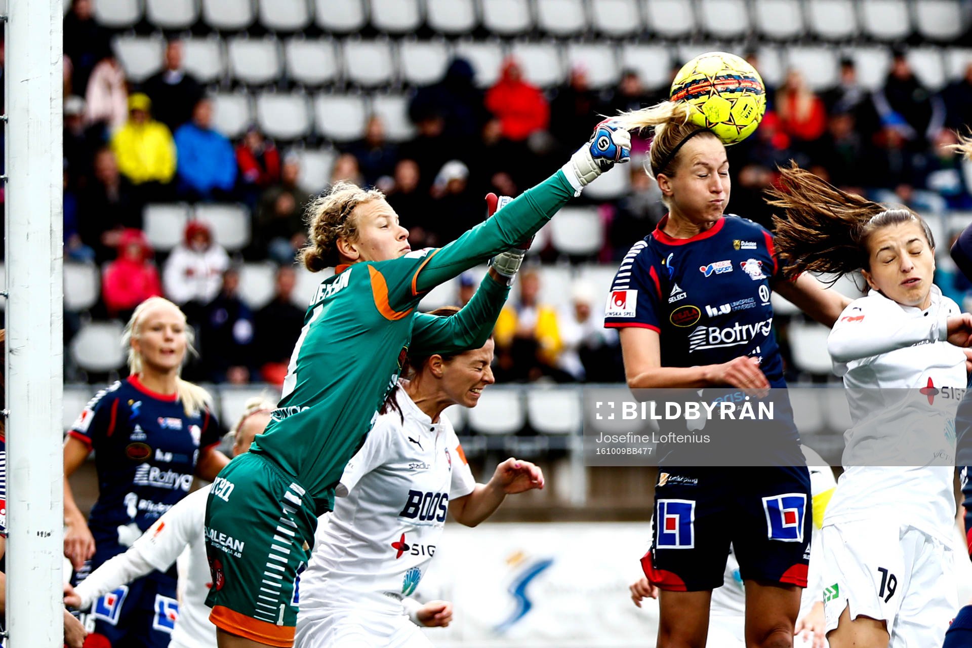 Linköpings målvakt Cajsa Andersson