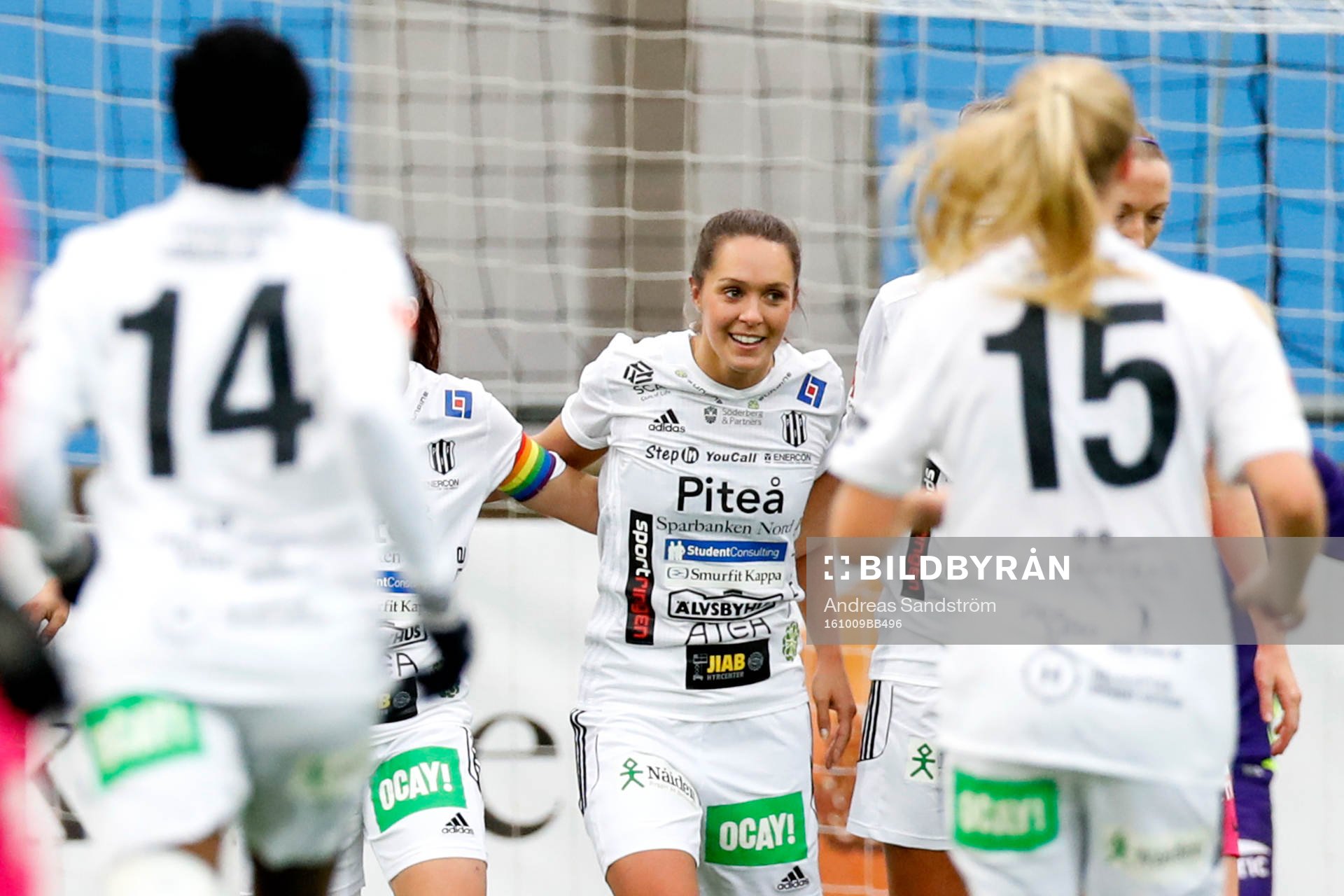 Piteås Felicia Karlsson jublar