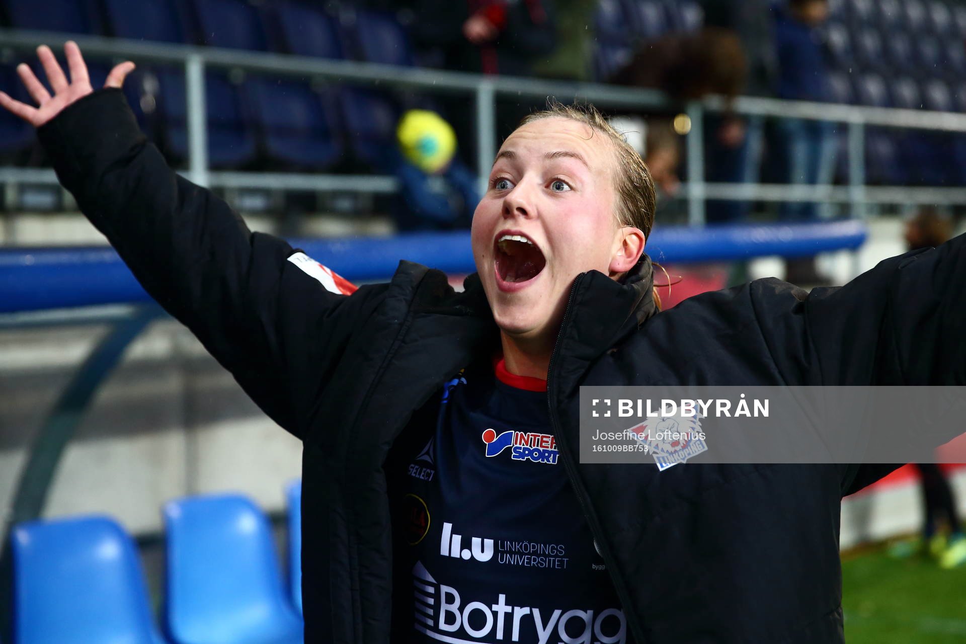 Linköpings Kristine Minde är glad