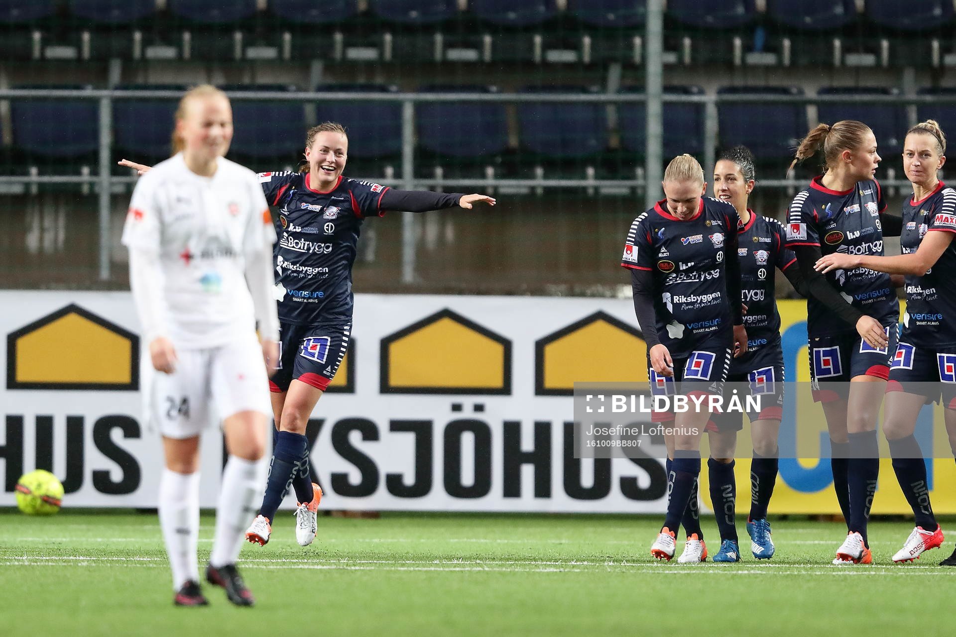 Linköpings Kristine Minde jublar