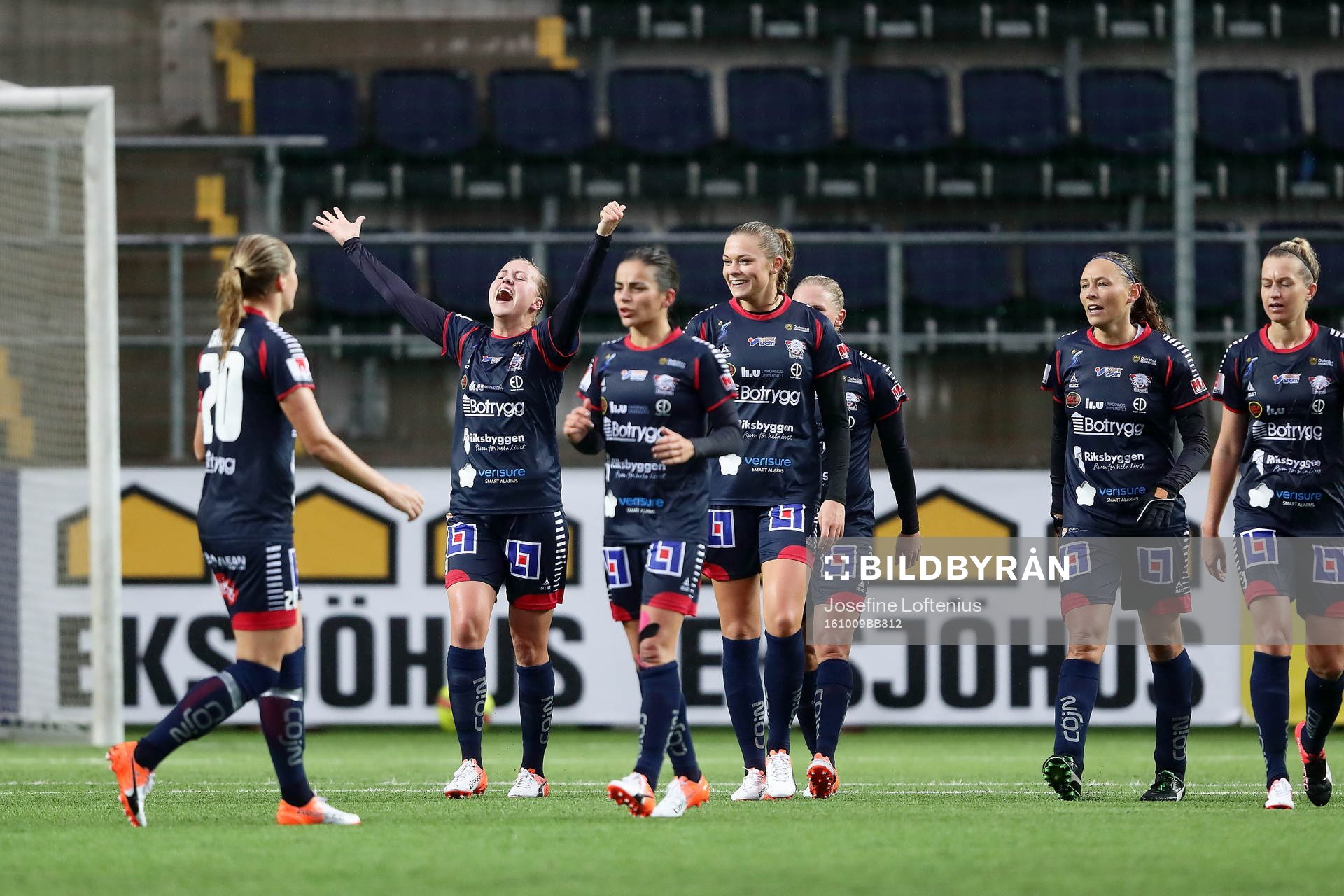 Linköpings Kristine Minde jublar