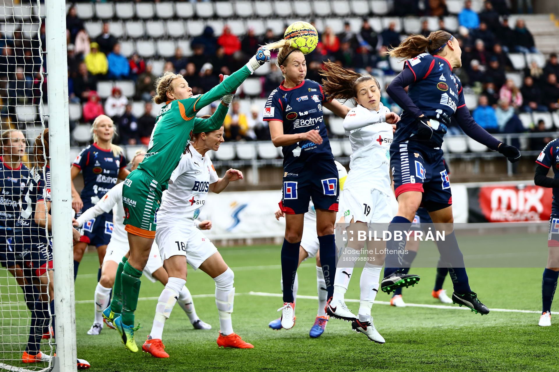 Linköpings målvakt Cajsa Andersson