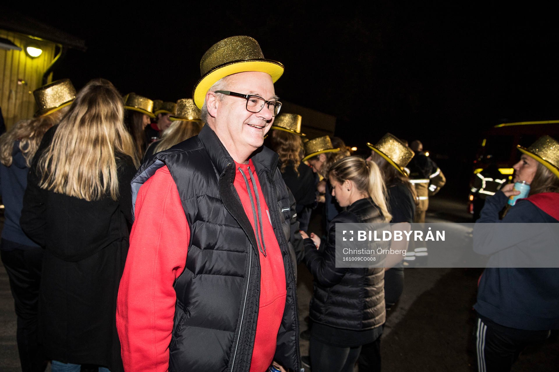 s firande hemma i Limhamn av avancemanget till