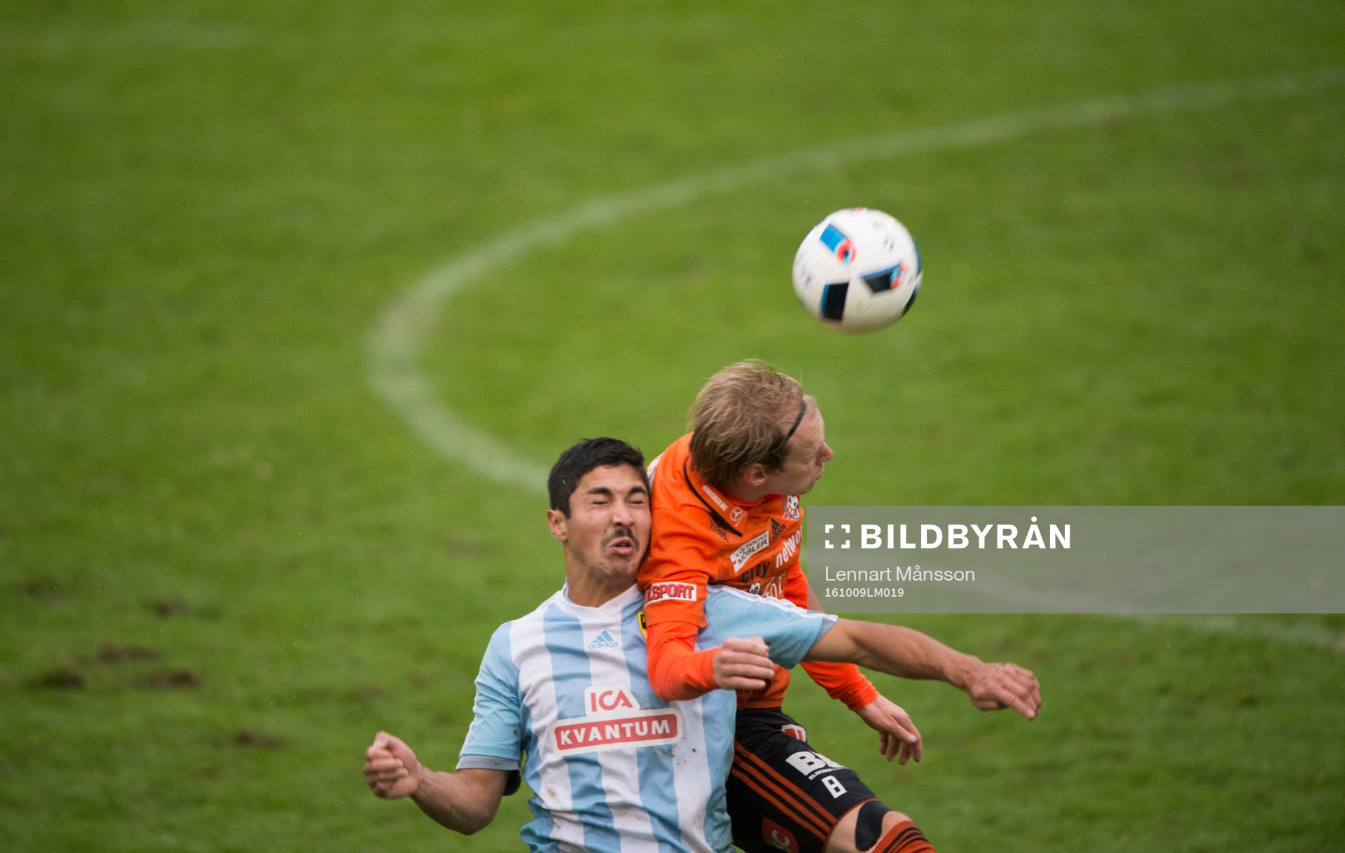 9 IFK Hässleholms Diego Delgado i matchen i division 2
