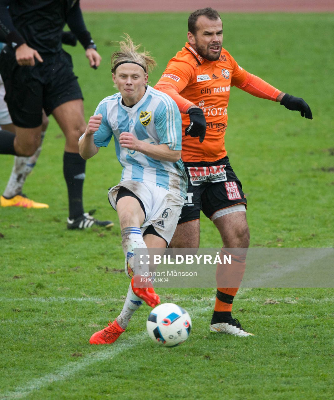 9 IFK Hässleholms Philip Bengtsson i matchen i division 2