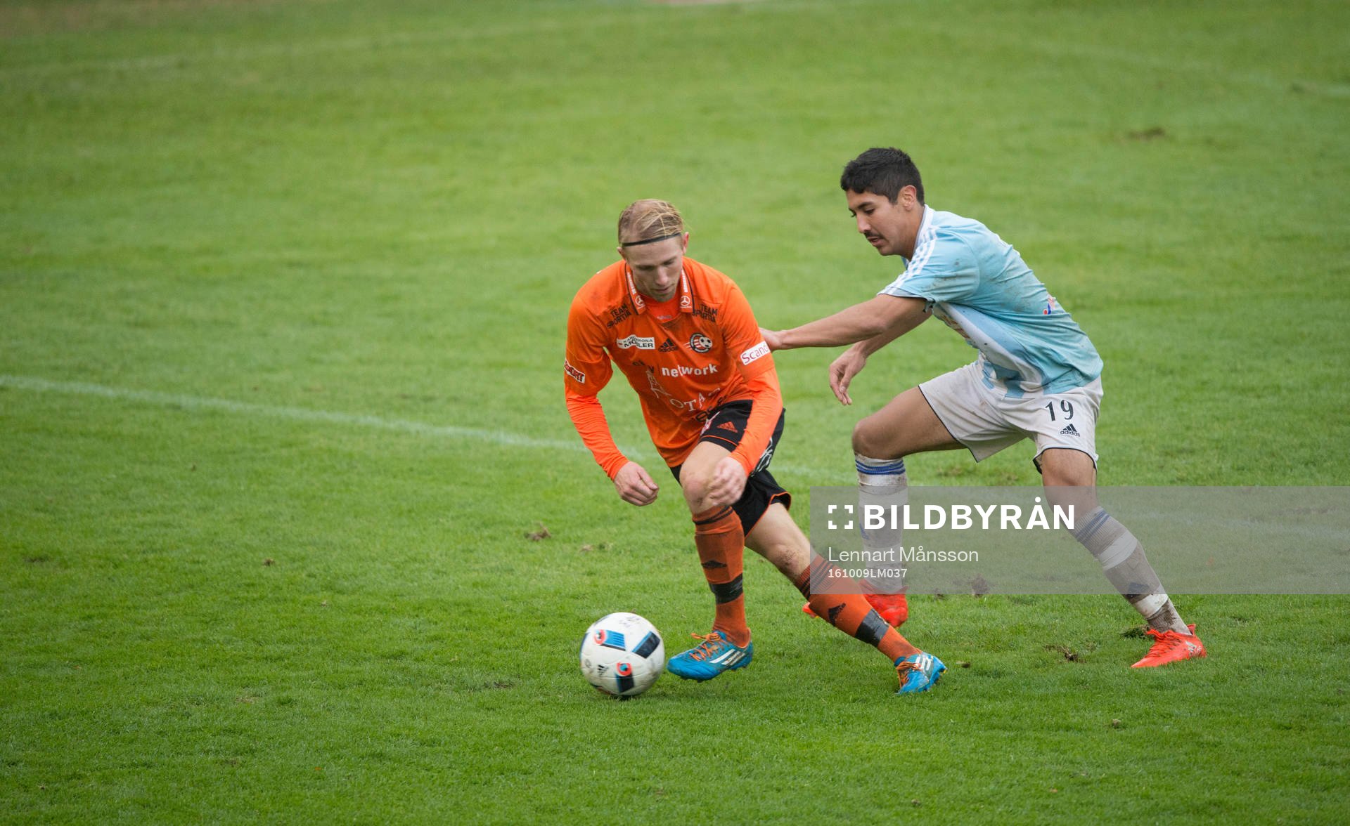  IFK Hässleholms Diego Delgado i matchen i division 2 mellan Karlskrona och IFK Hässleholm i Karlskrona 9 oktober 2016.  