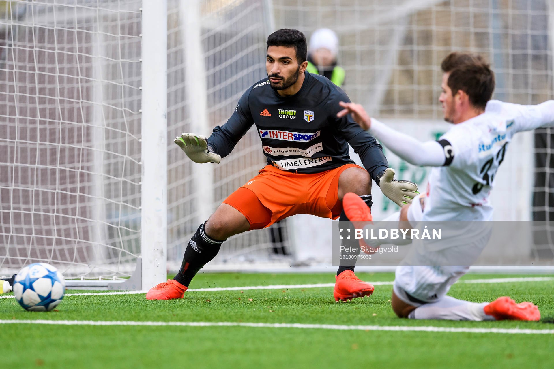 Team TGs målvakt Ahmed Al-Frali