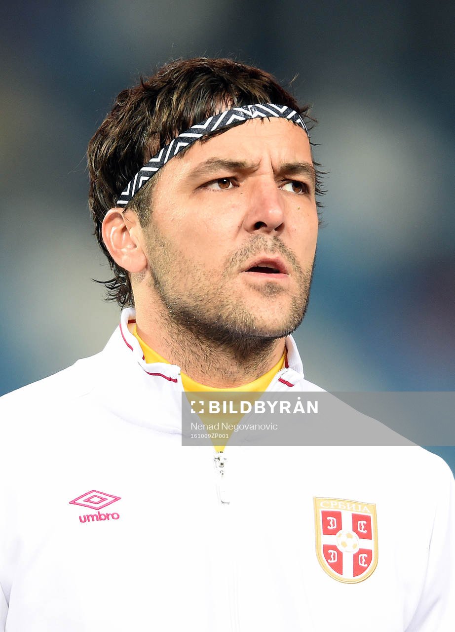 Fotboll, VM 2018, Porträtt, Serbien: Vladimir Stojkovic, Serbien, poserar för ett porträtt den 9 oktober 2016 i Belgrad
