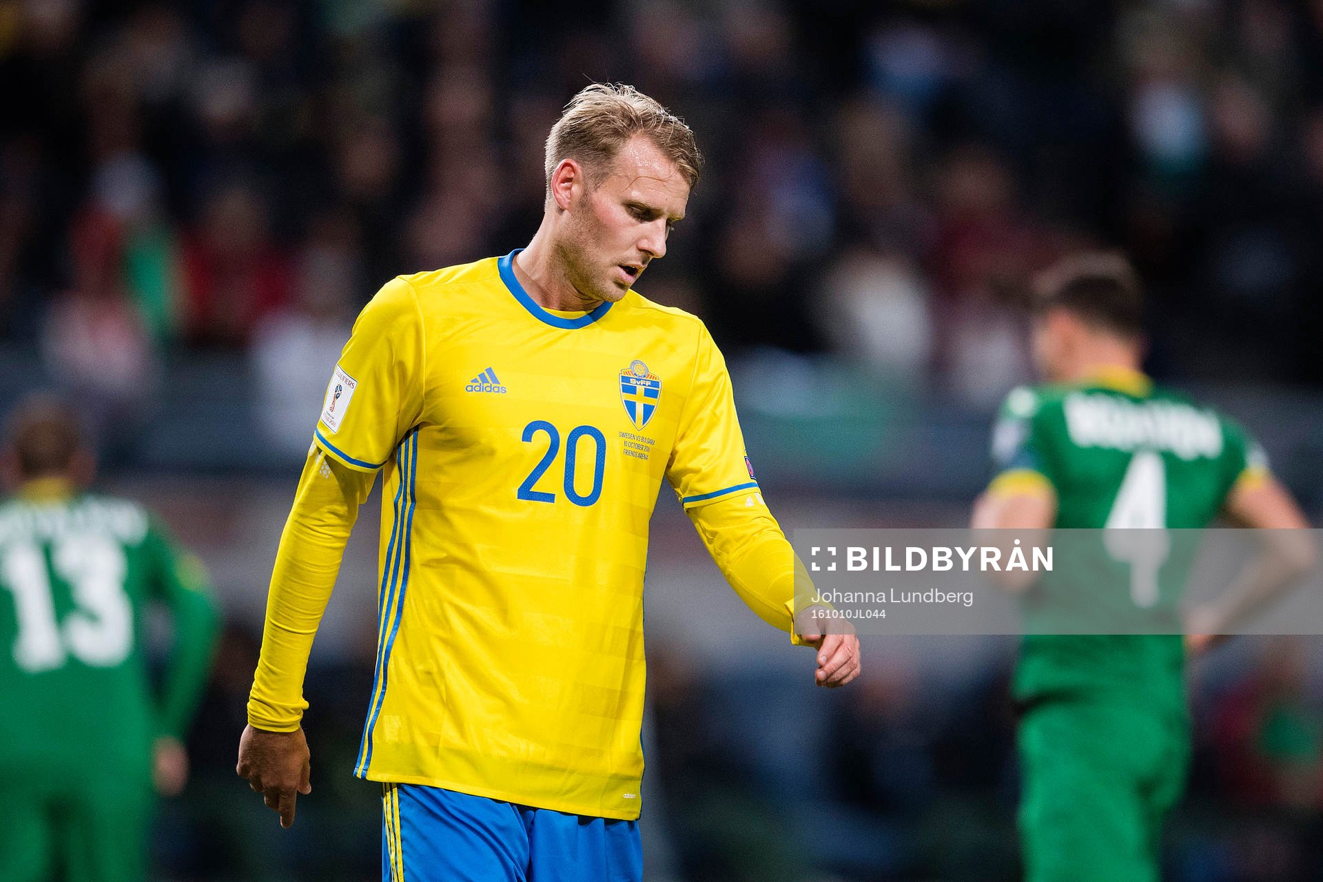 Sveriges Ola Toivonen deppar