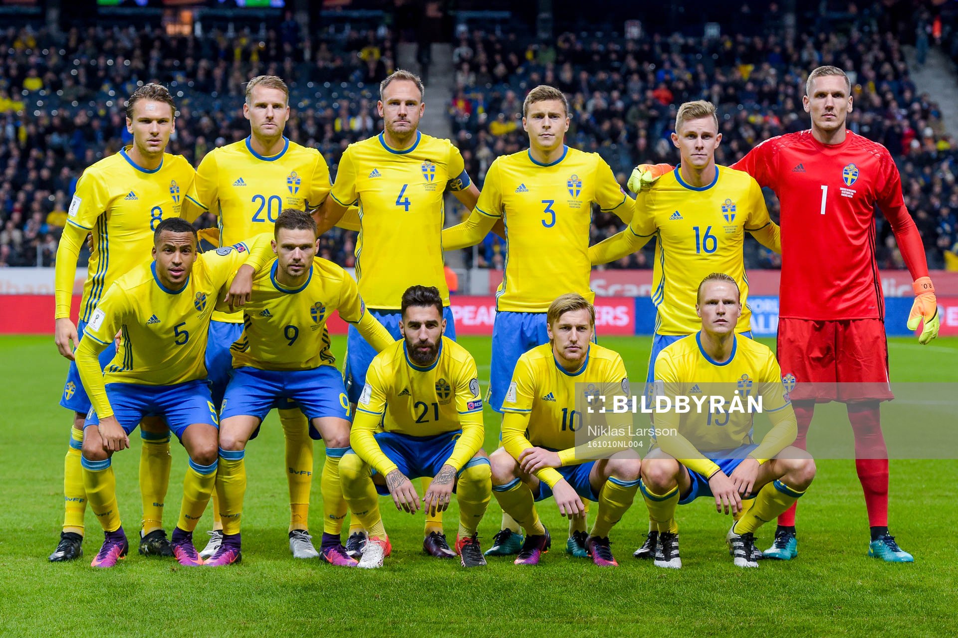Sveriges Albin Ekdal , Ola Toivonen , Andreas Granqvist ,