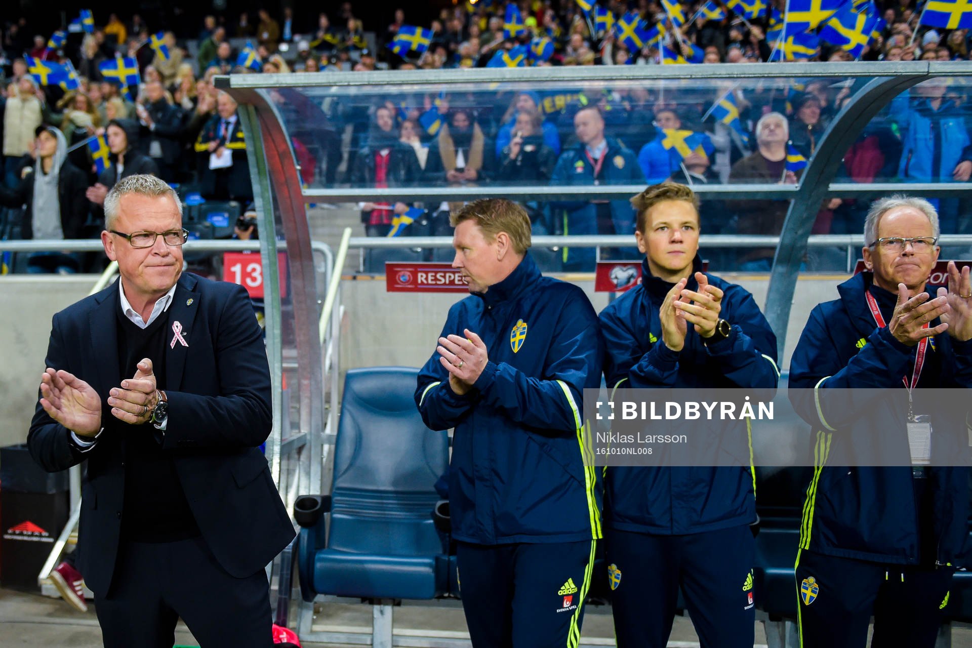 förbundskapten Janne Andersson assisterande