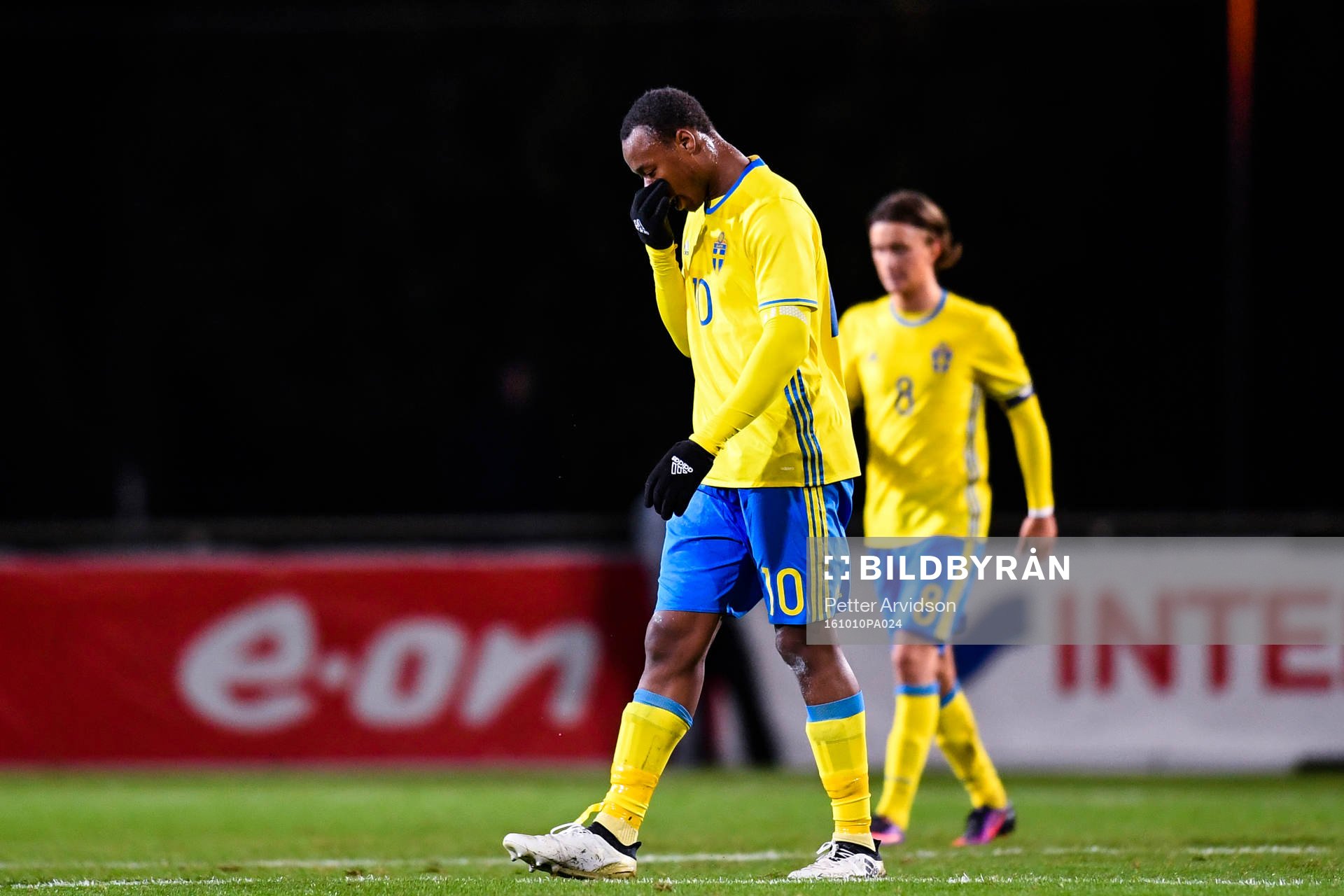 Sveriges Carlos Strandberg deppar