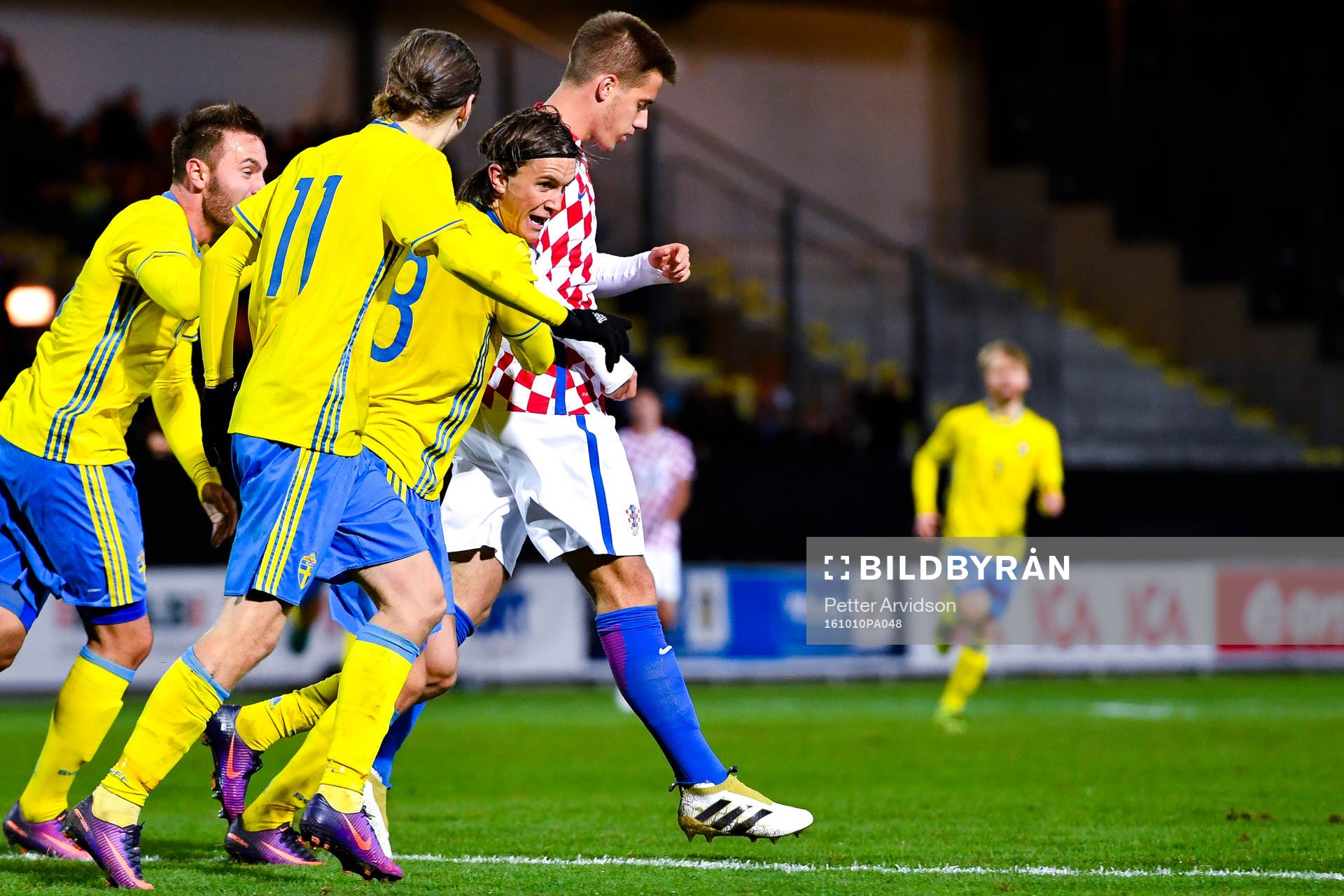 Sveriges Kristoffer Olsson jublar