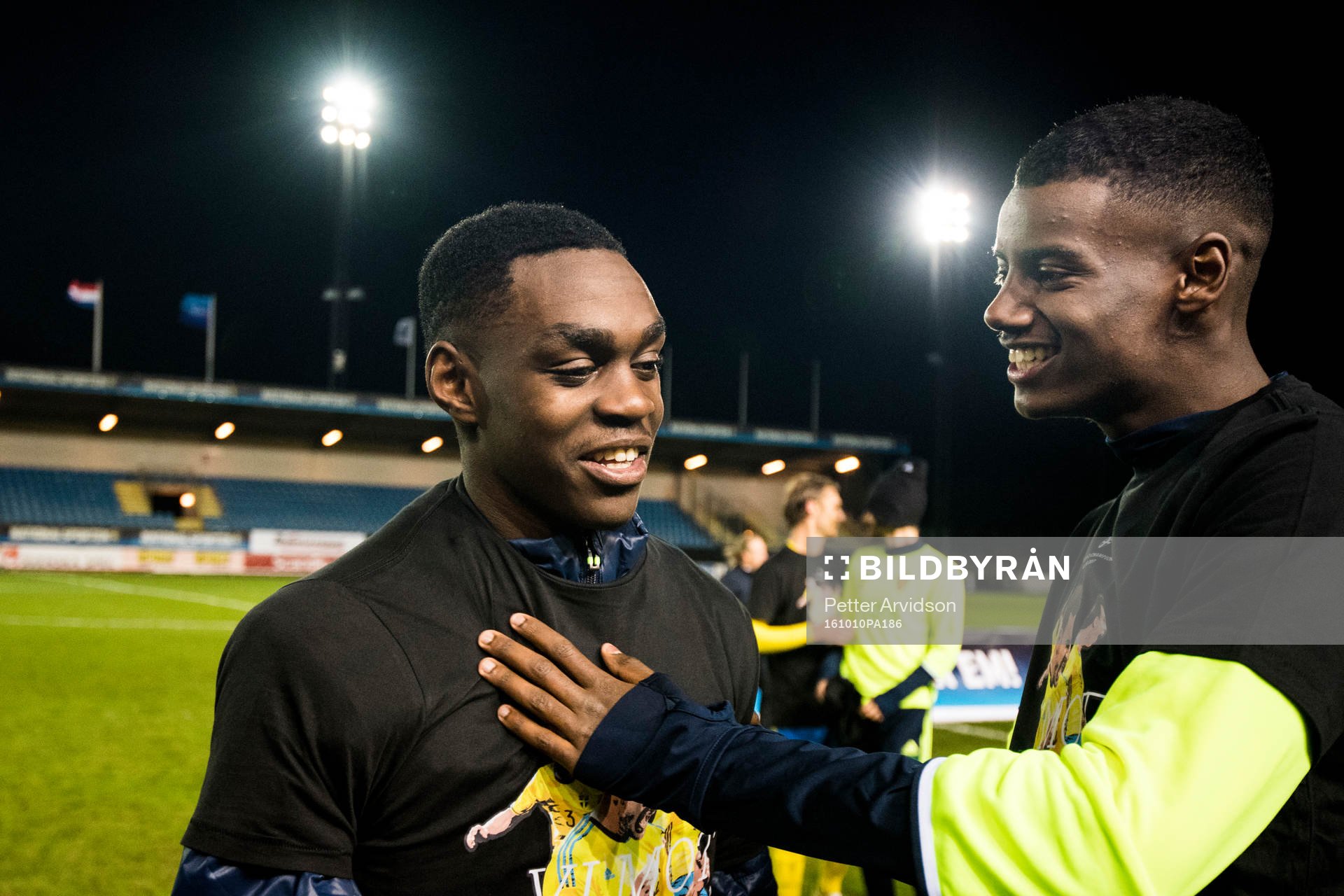 Sveriges Joel Asoro och Alexander Isak