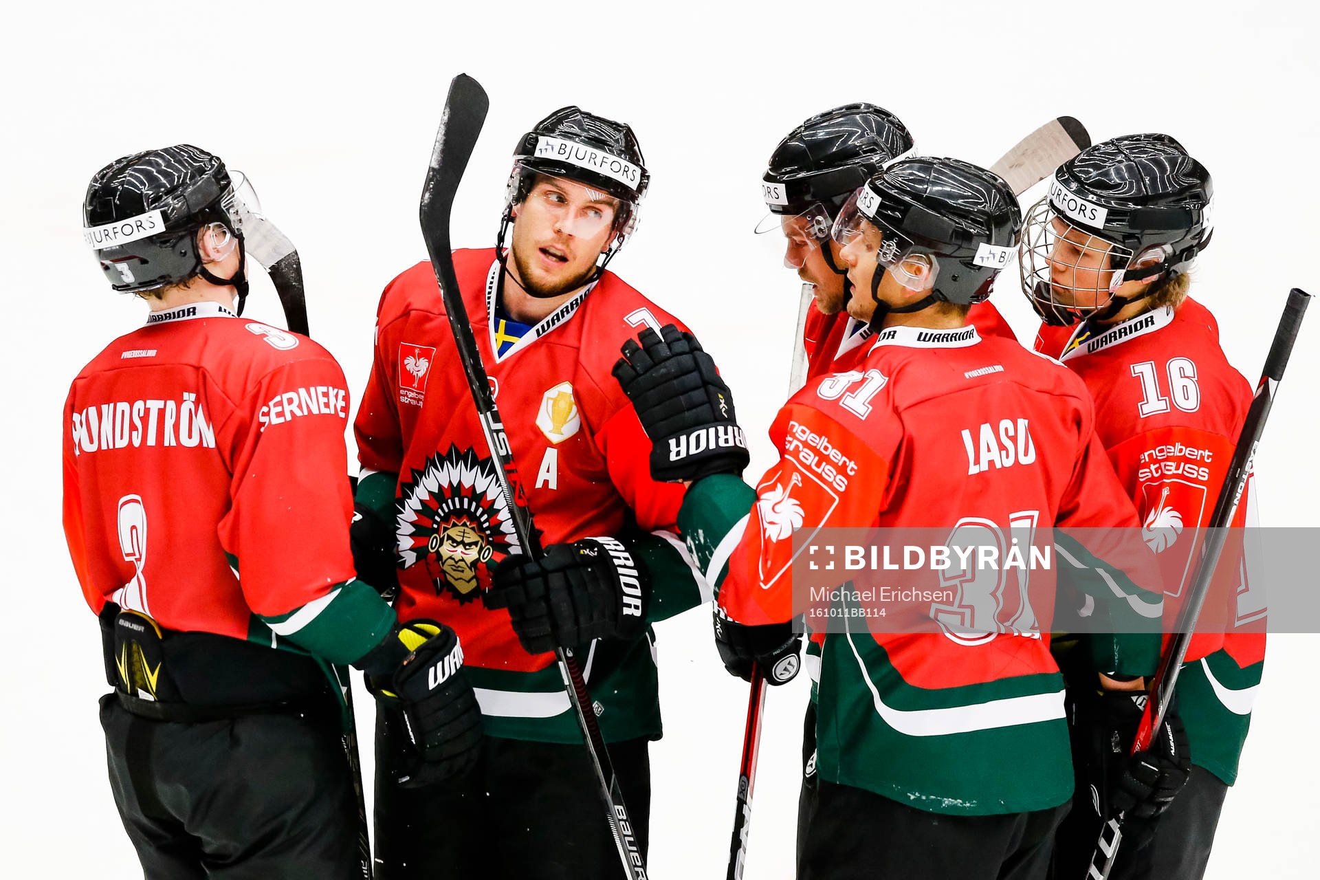 Frölundas Henrik Tömmernes jublar