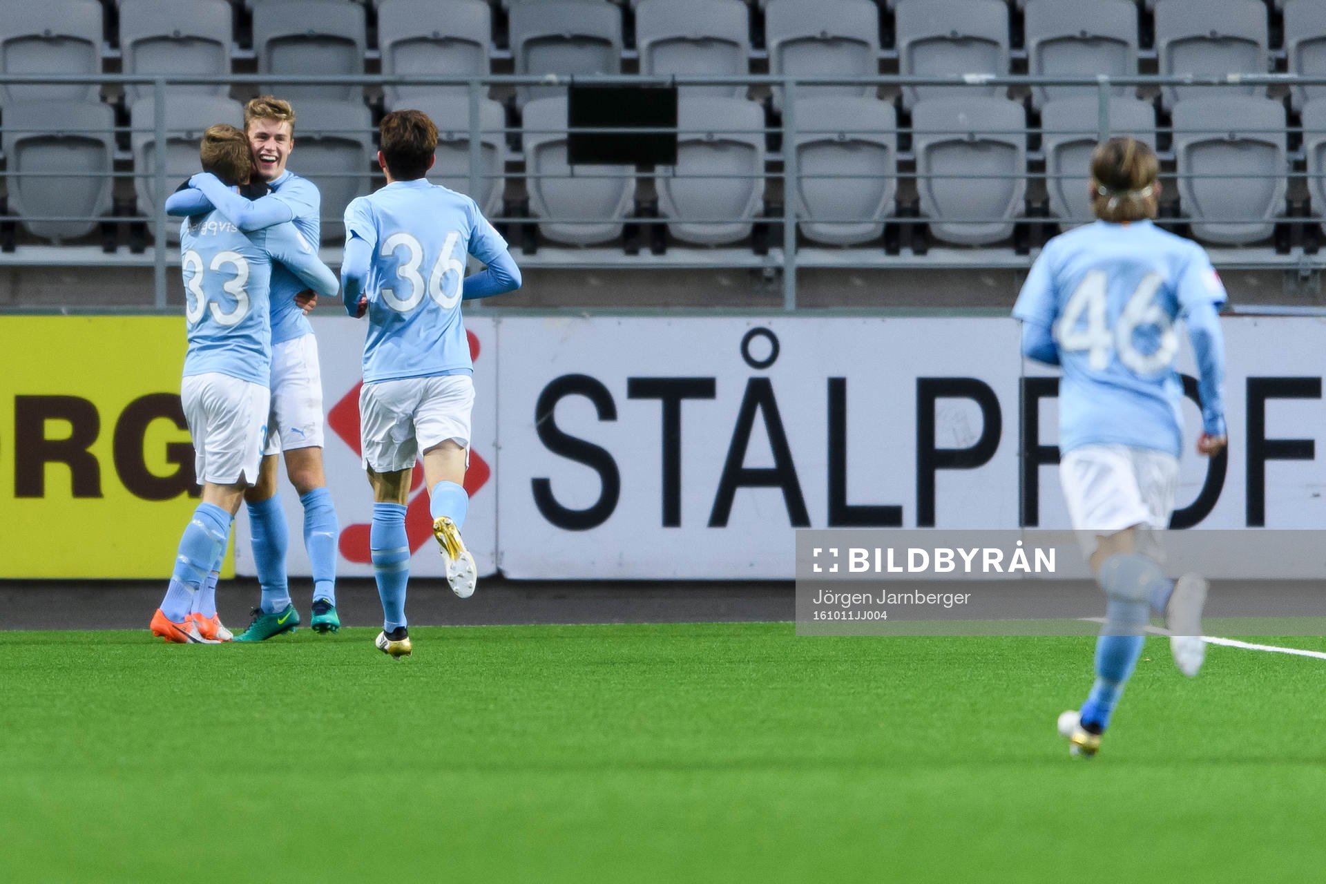 Malmö FFs Teddy Bergqvist jublar