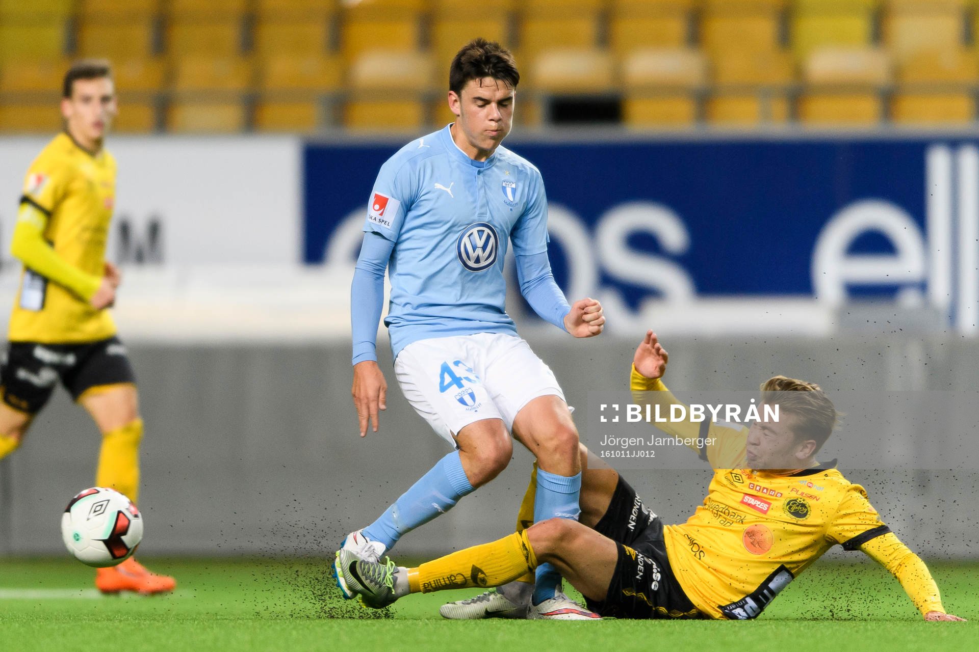 Elfsborgs Thomas Kind Bendiksen och Malmö FFs Samuel Adrian