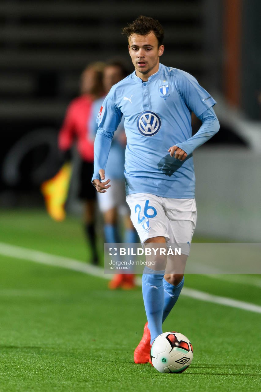 Malmö FFs Andreas Aalen Vindheim